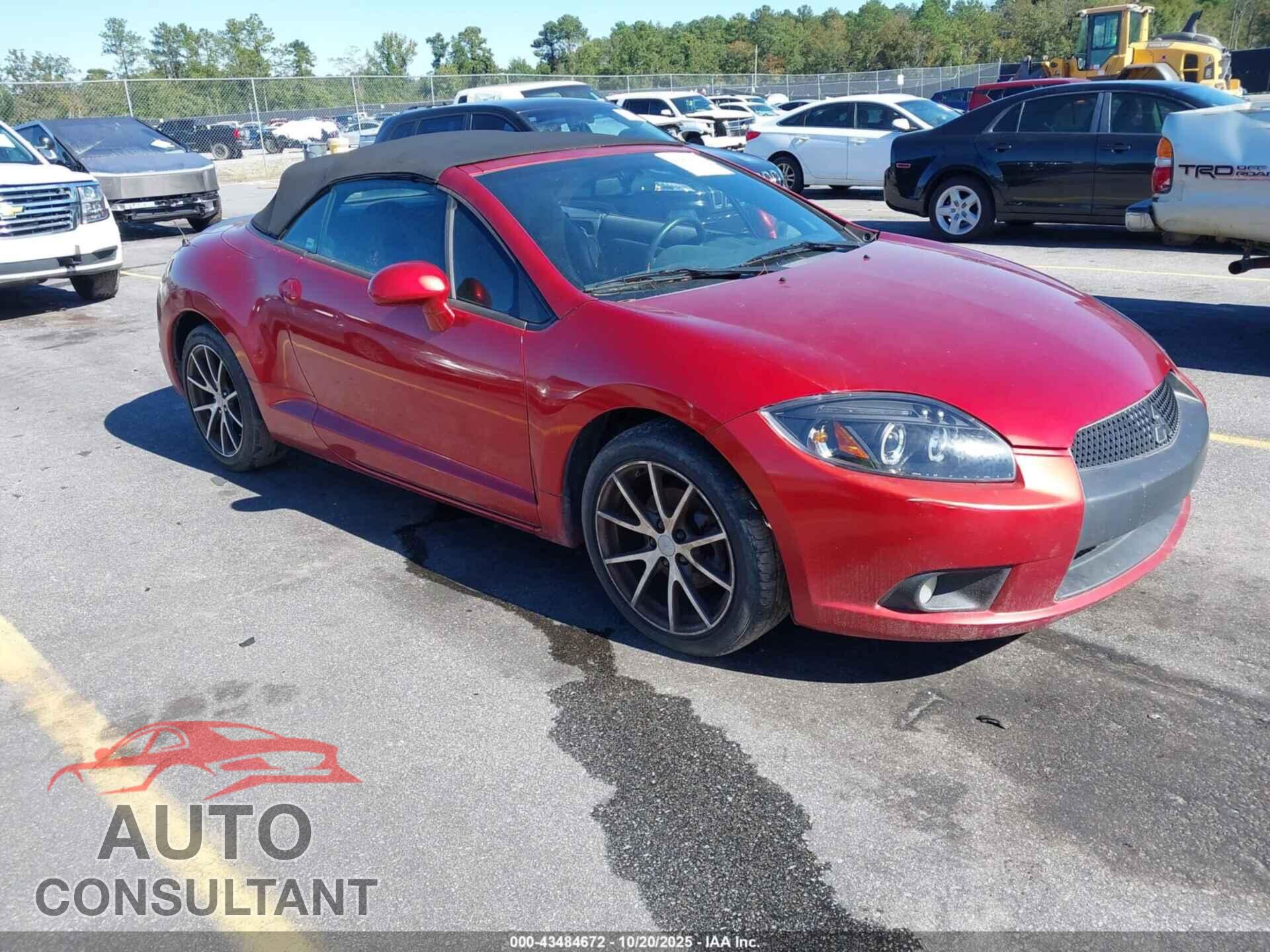 MITSUBISHI ECLIPSE SPYDER 2011 - 4A37L5EF9BE002008