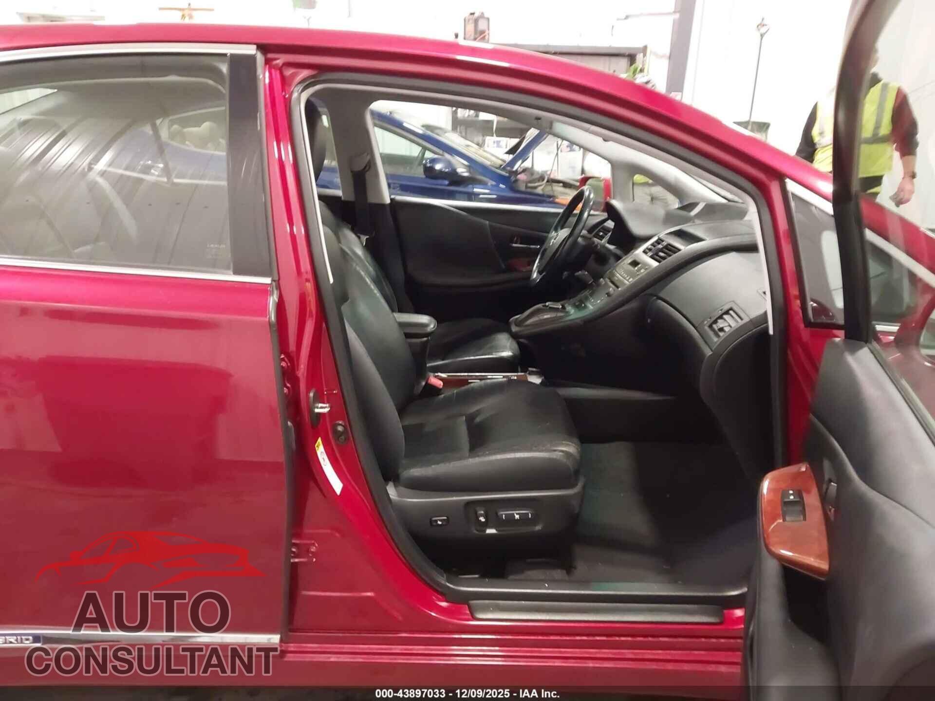 LEXUS HS 250H 2010 - JTHBB1BA6A2015587