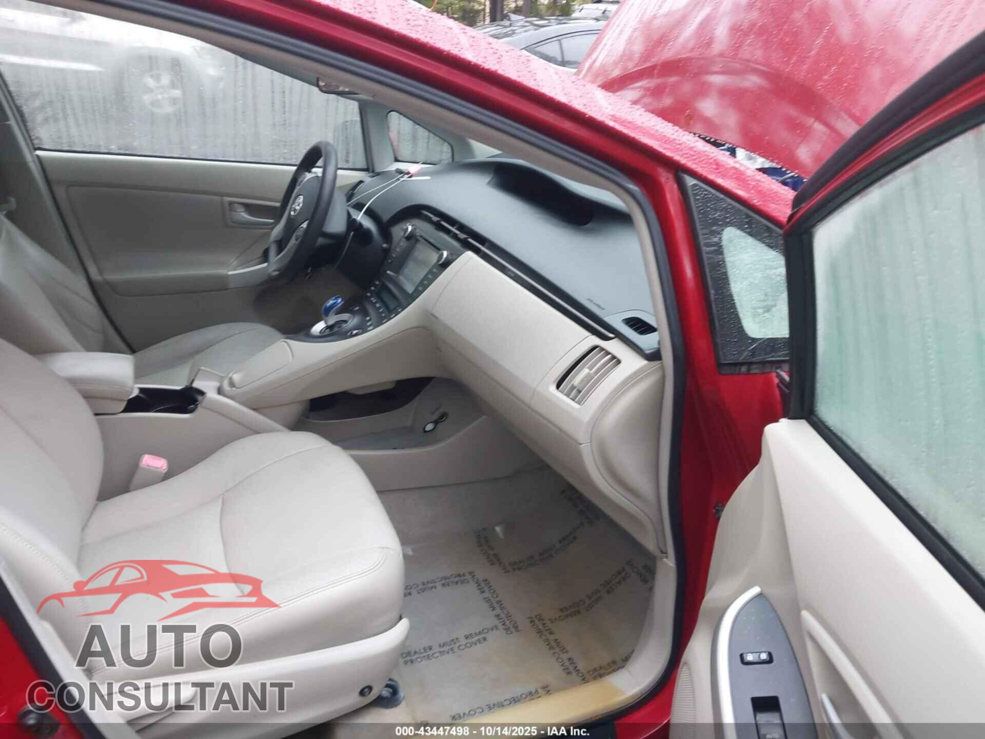TOYOTA PRIUS 2010 - JTDKN3DU8A1120410