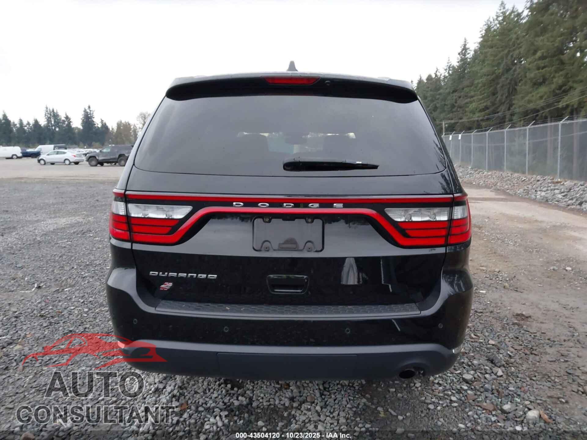 DODGE DURANGO 2019 - 1C4RDJAGXKC659587