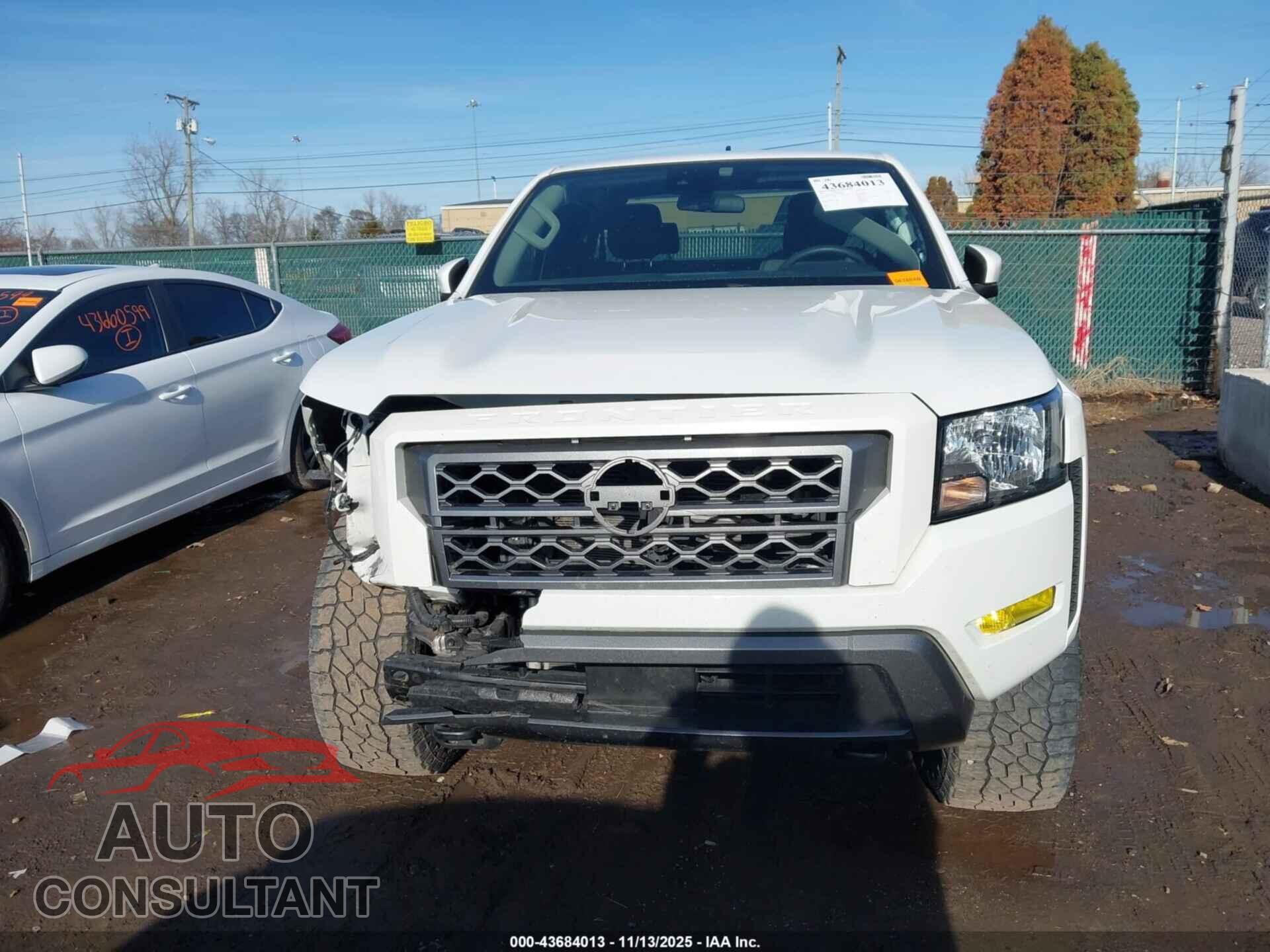 NISSAN FRONTIER 2022 - 1N6ED1CM0NN668564
