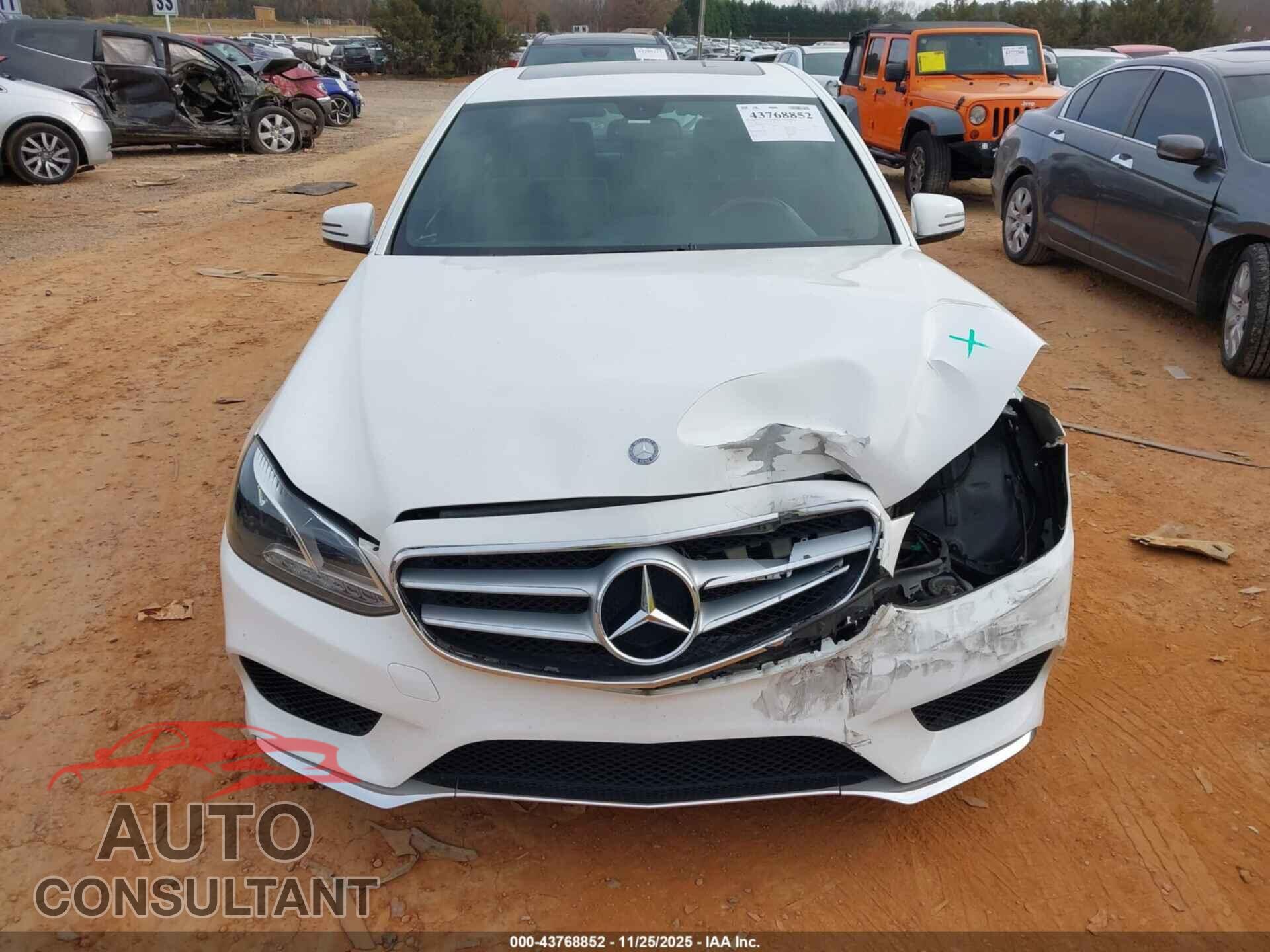 MERCEDES-BENZ E 350 2014 - WDDHF8JB3EA986048