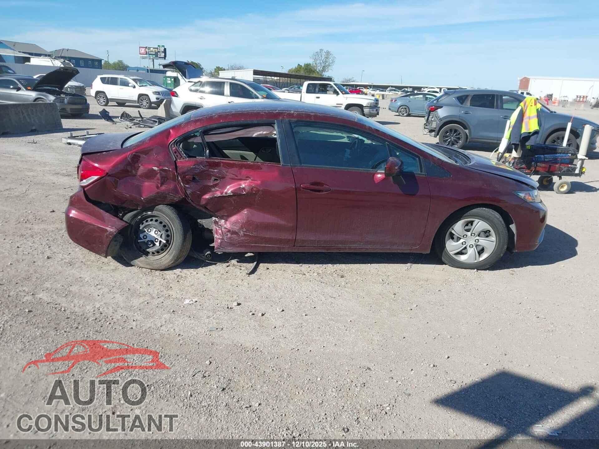 HONDA CIVIC 2015 - 19XFB2F59FE271982