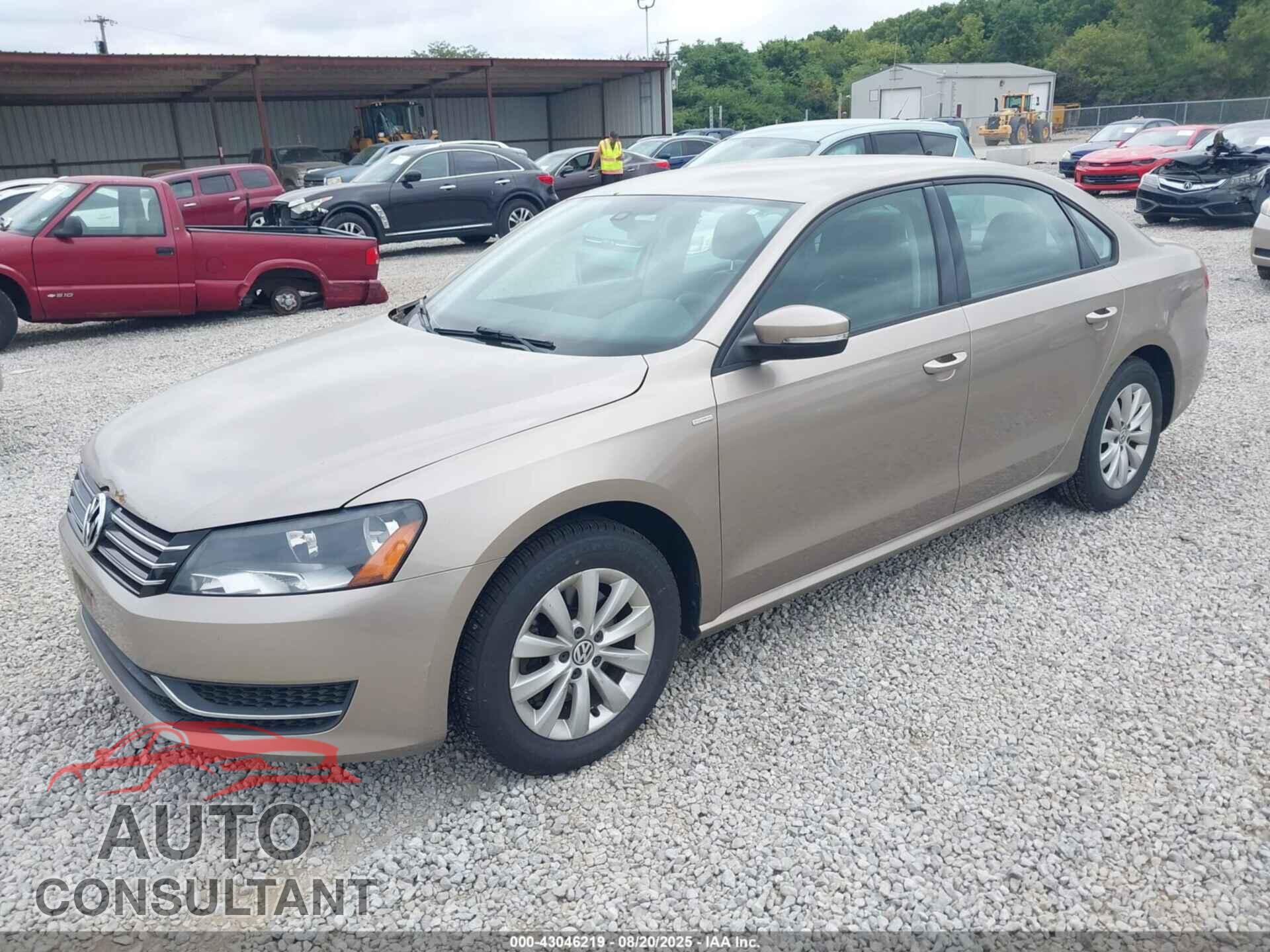 VOLKSWAGEN PASSAT 2015 - 1VWAT7A37FC004600