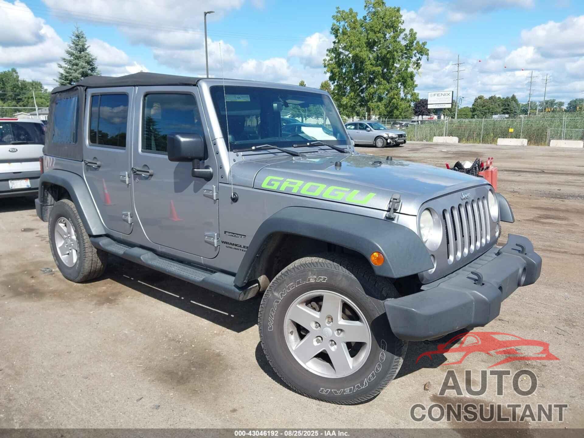 JEEP WRANGLER UNLIMITED 2014 - 1C4BJWDG2EL269350