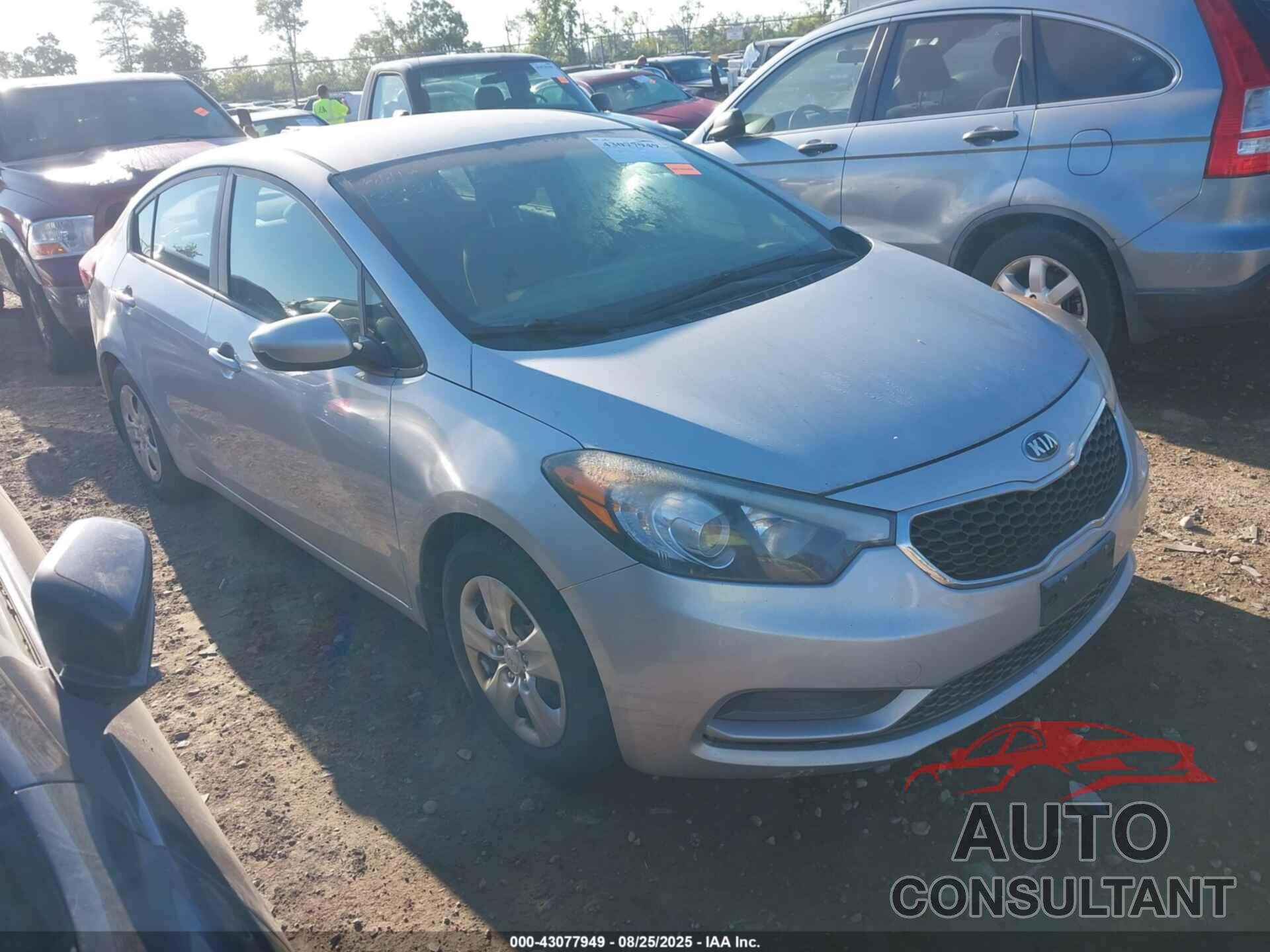 KIA FORTE 2015 - KNAFK4A64F5371833