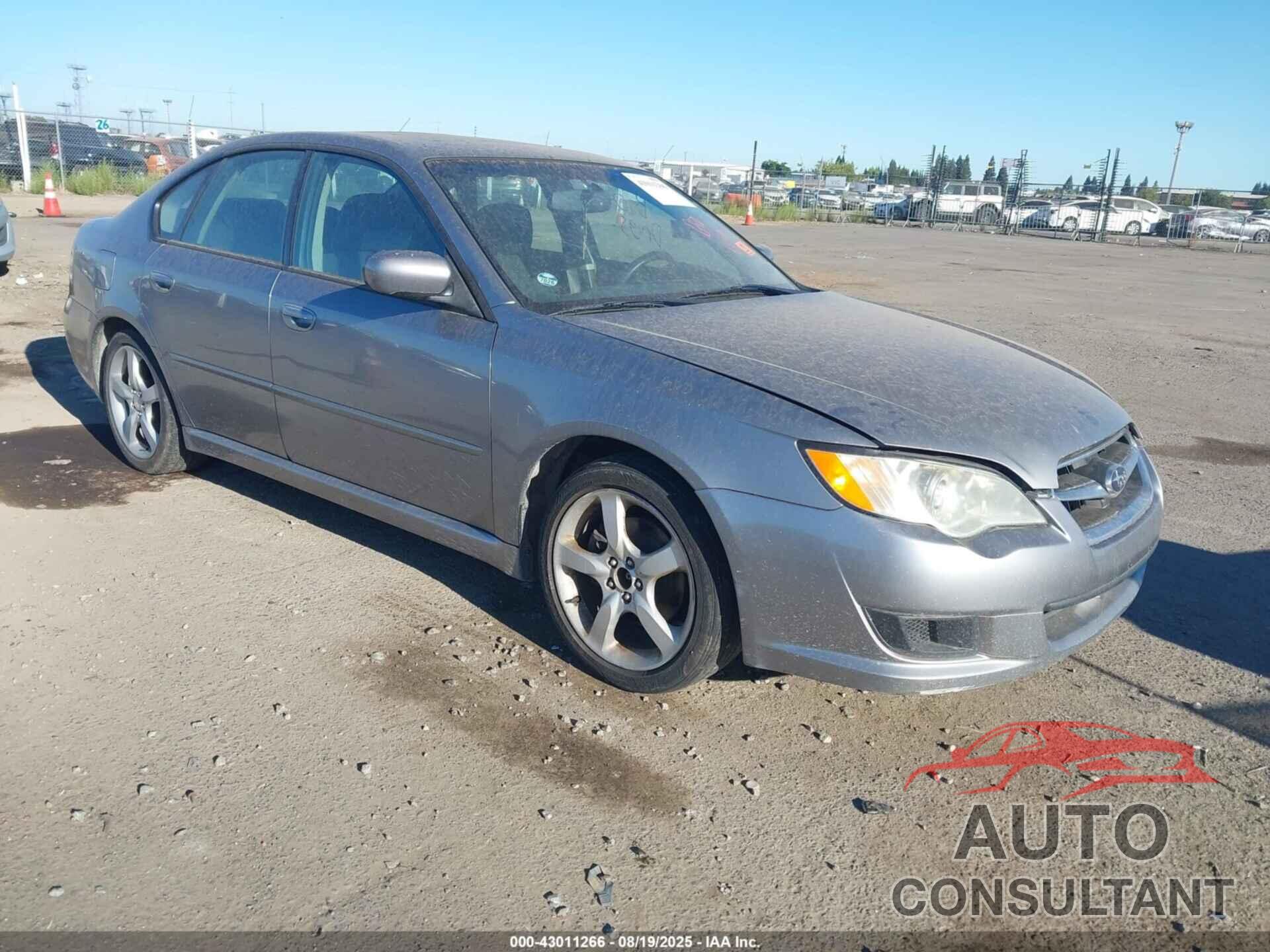 SUBARU LEGACY 2009 - 4S3BL616097226999
