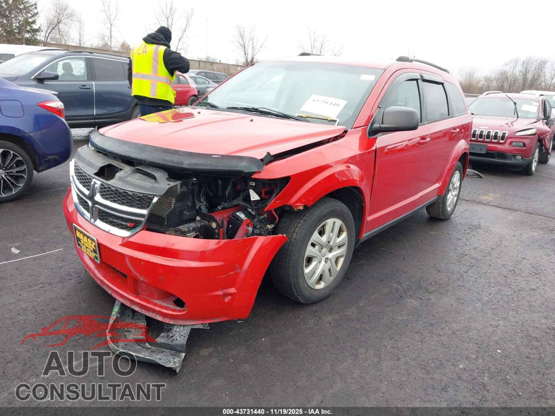 DODGE JOURNEY 2017 - 3C4PDCAB4HT581246