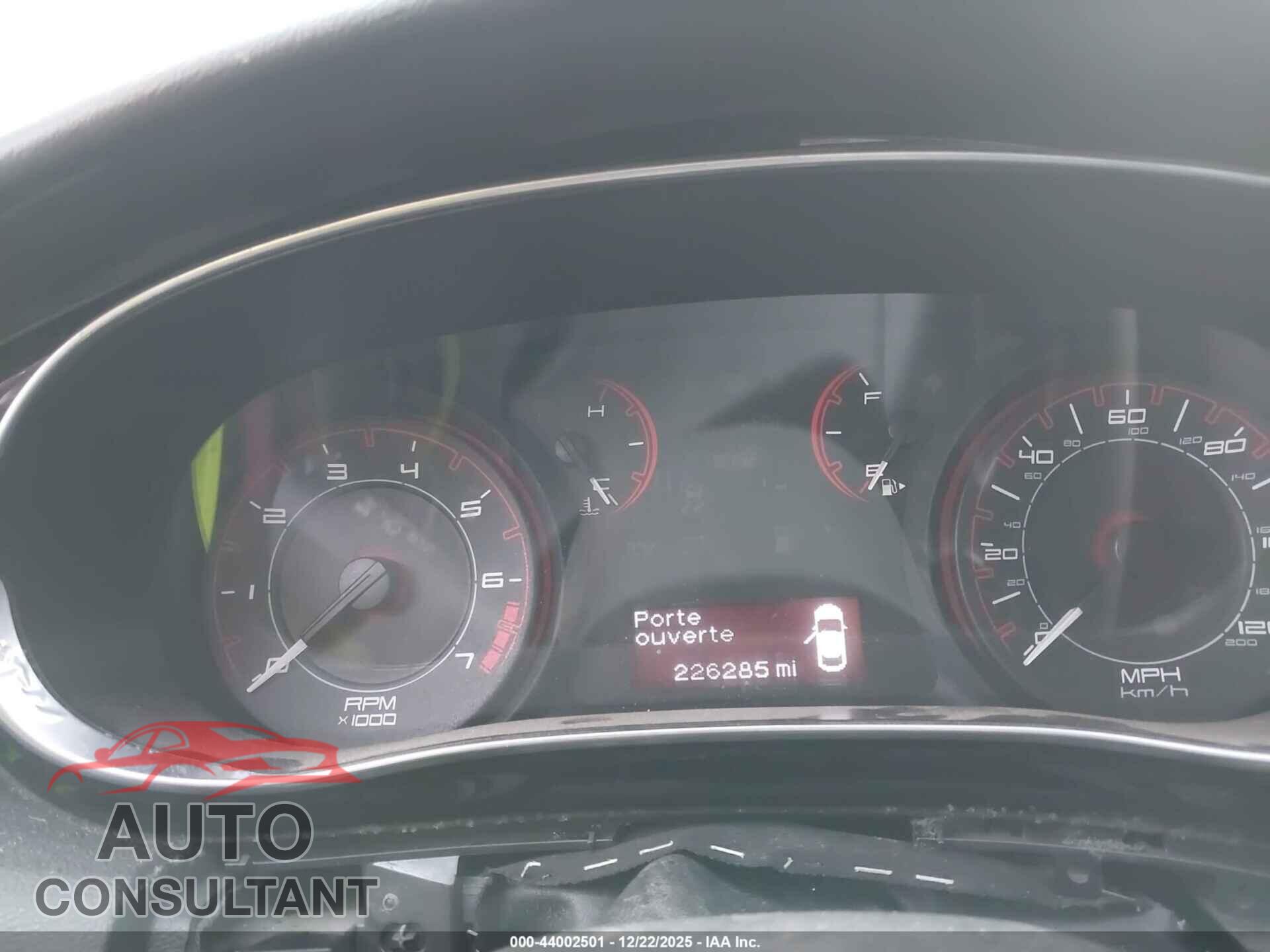 DODGE DART 2013 - 1C3CDFBA2DD328579