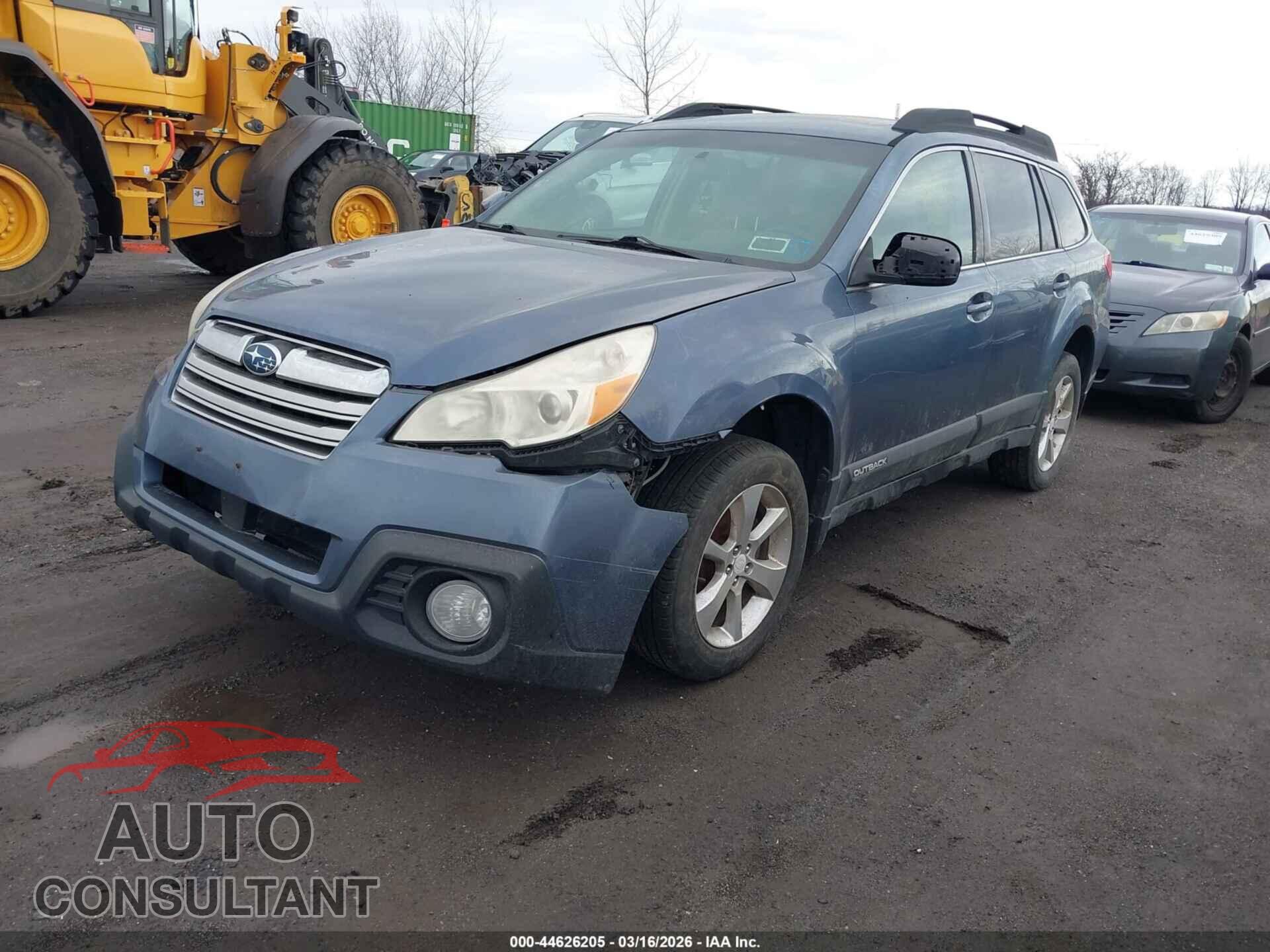 SUBARU OUTBACK 2013 - 4S4BRBGC8D3319608