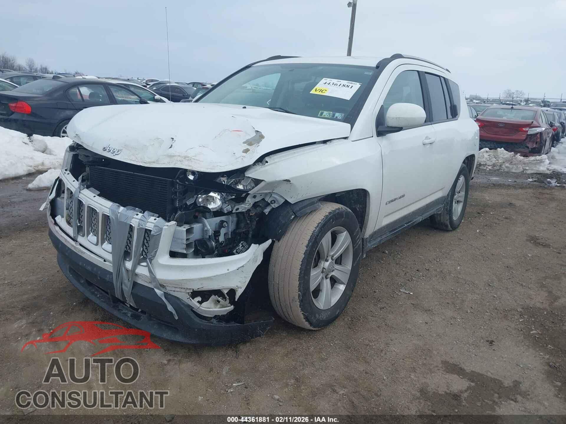 JEEP COMPASS 2017 - 1C4NJDEB2HD167548