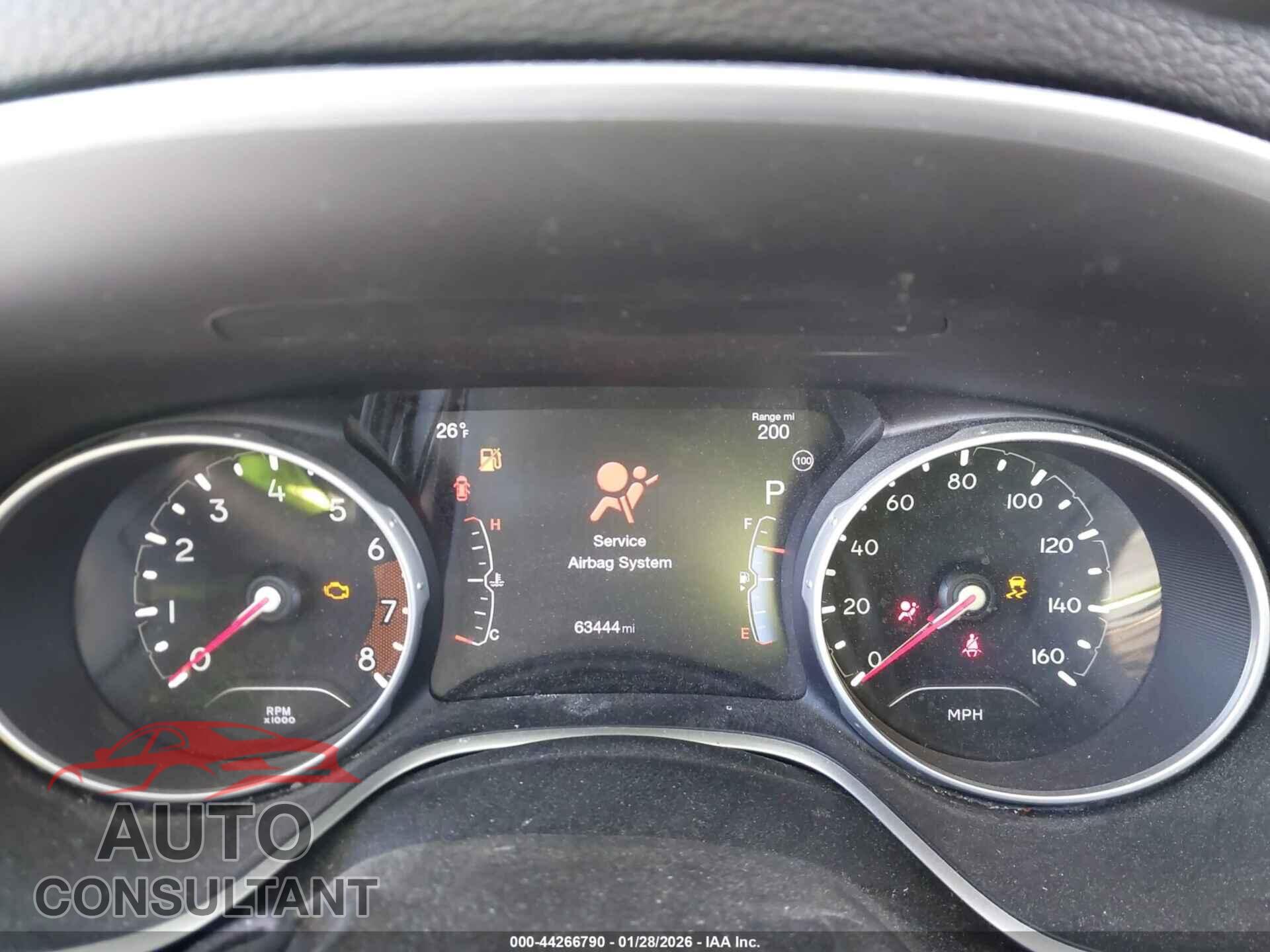 JEEP NEW COMPASS 2017 - 3C4NJDCB4HT666882