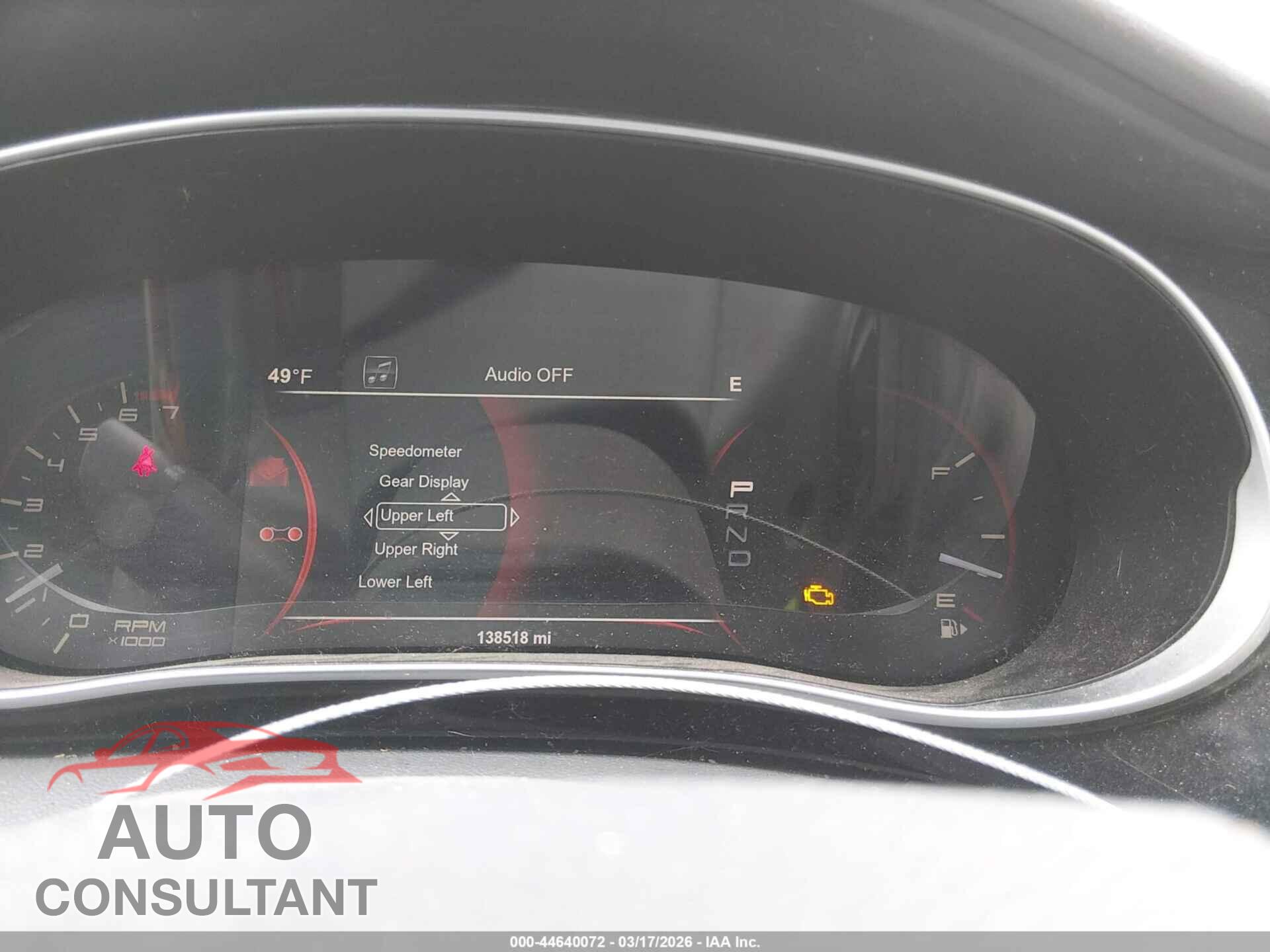 DODGE DART 2013 - 1C3CDFCA6DD200487