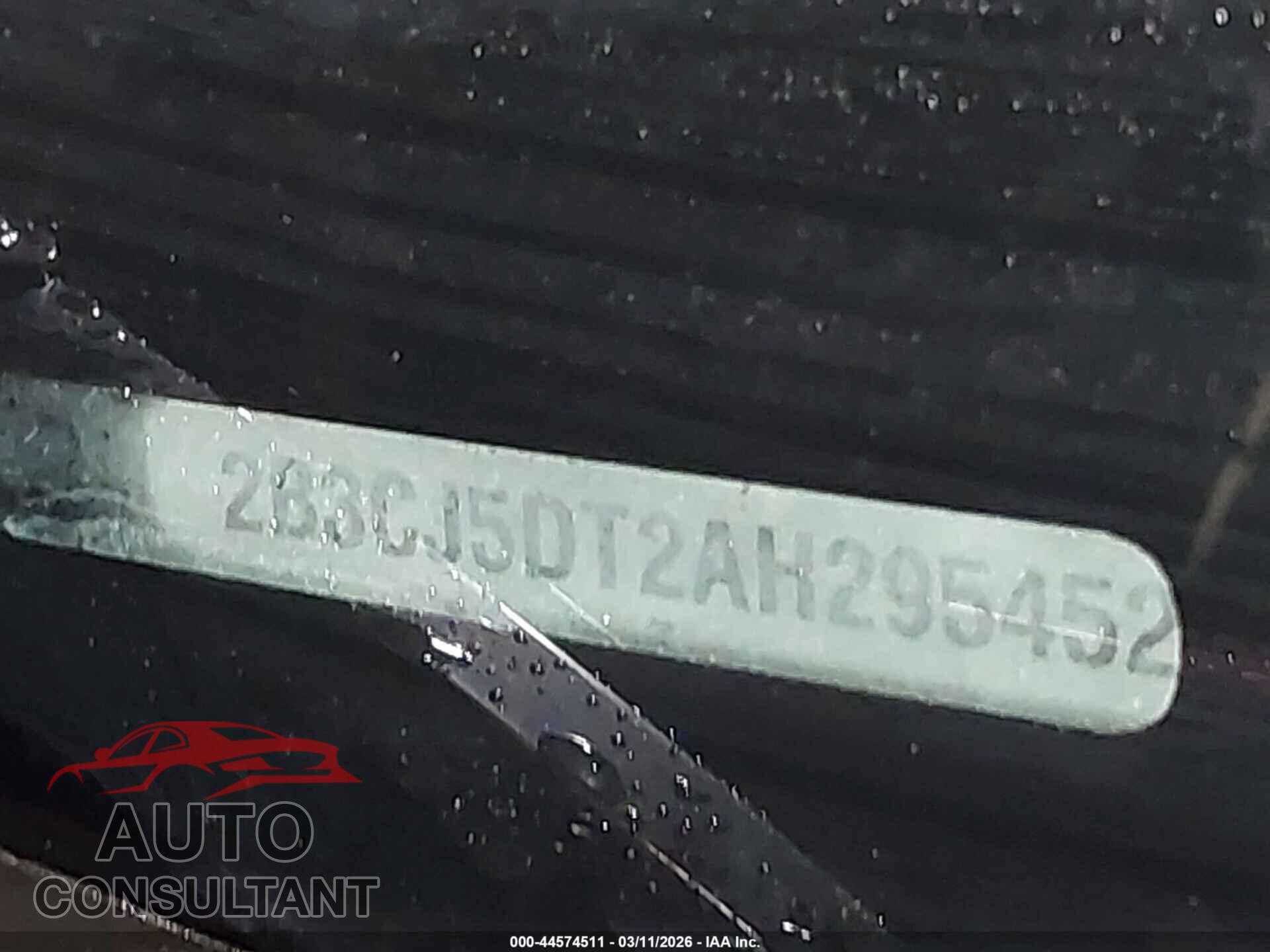 DODGE CHALLENGER 2010 - 2B3CJ5DT2AH295452