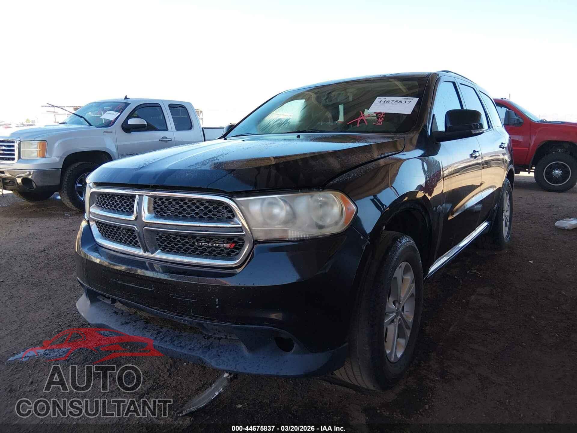 DODGE DURANGO 2013 - 1C4RDHDG7DC664284