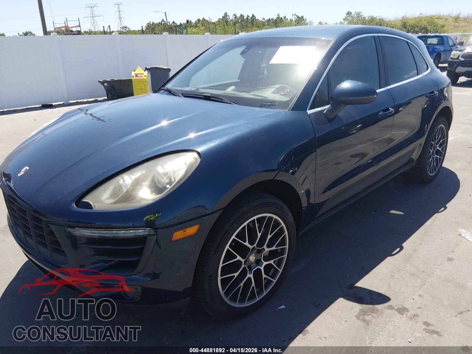 PORSCHE MACAN 2016 - WP1AB2A50GLB55563