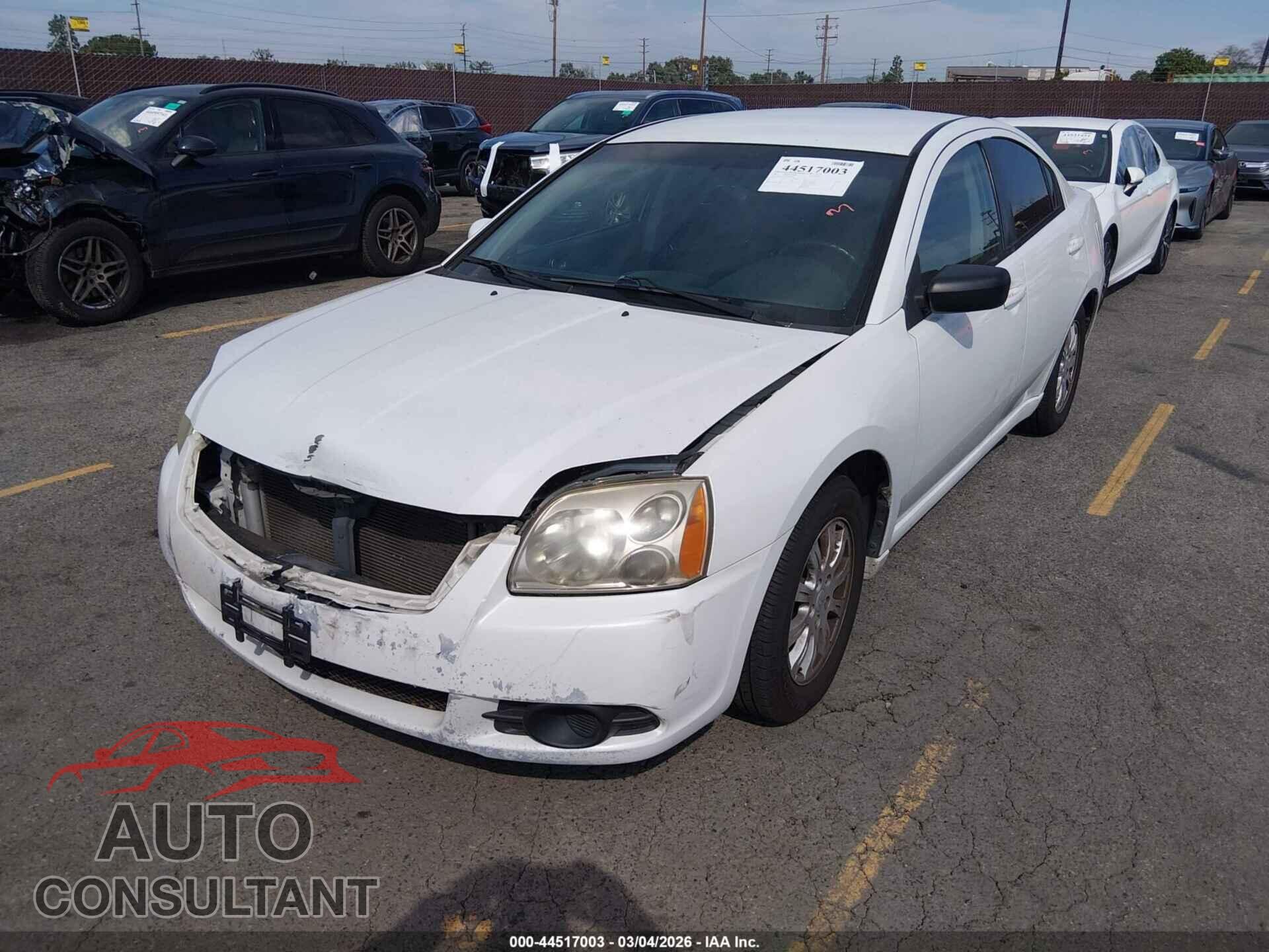 MITSUBISHI GALANT 2012 - 4A32B2FF7CE008059