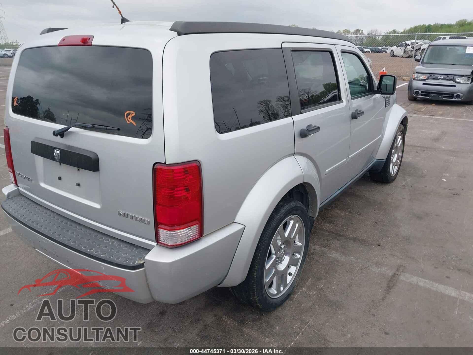 DODGE NITRO 2011 - 1D4PT4GK9BW574376