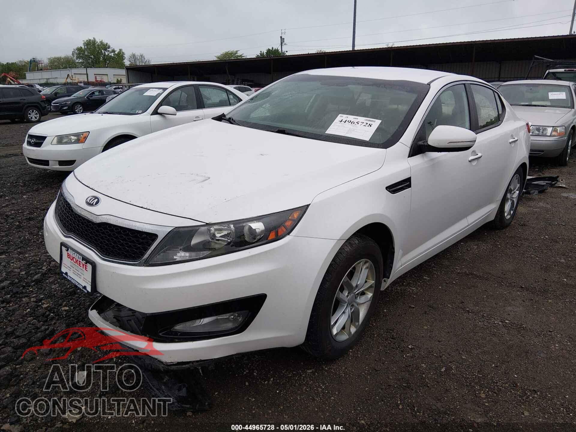 KIA OPTIMA 2013 - KNAGM4A74D5423658