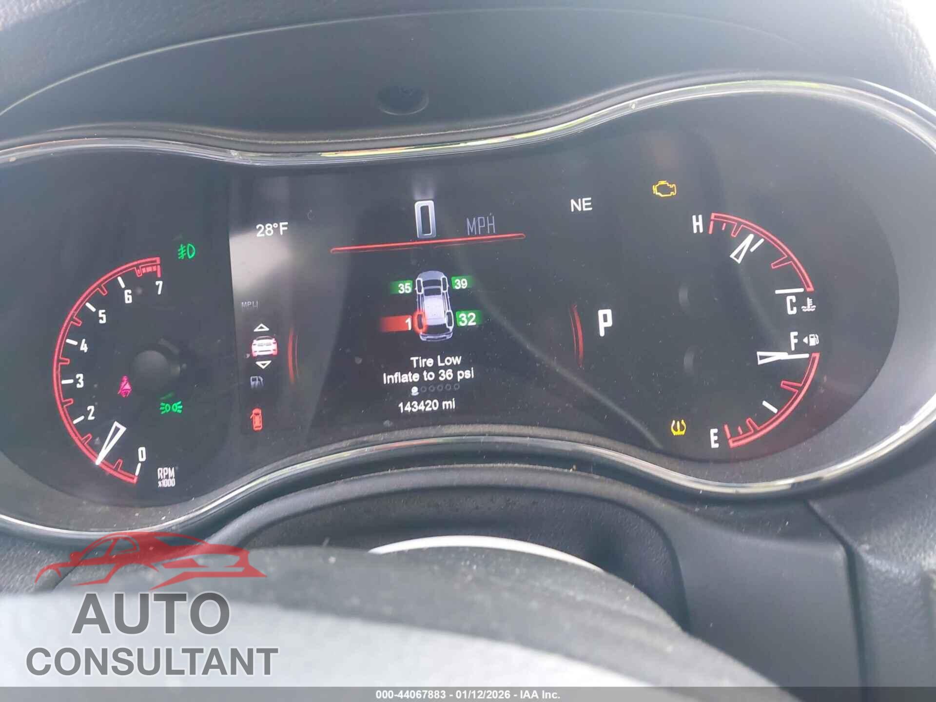 DODGE DURANGO 2014 - 1C4RDJAG7EC561847