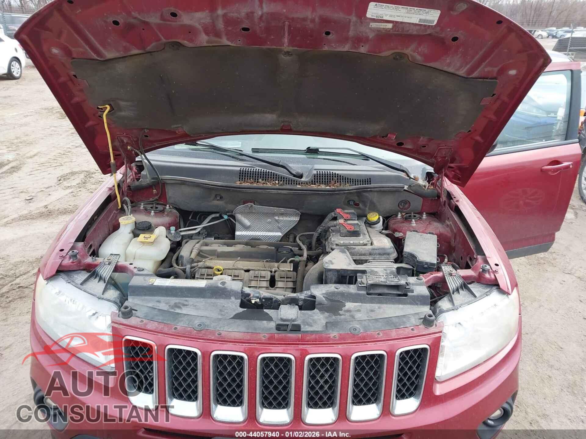 JEEP COMPASS 2012 - 1C4NJCEA8CD652500