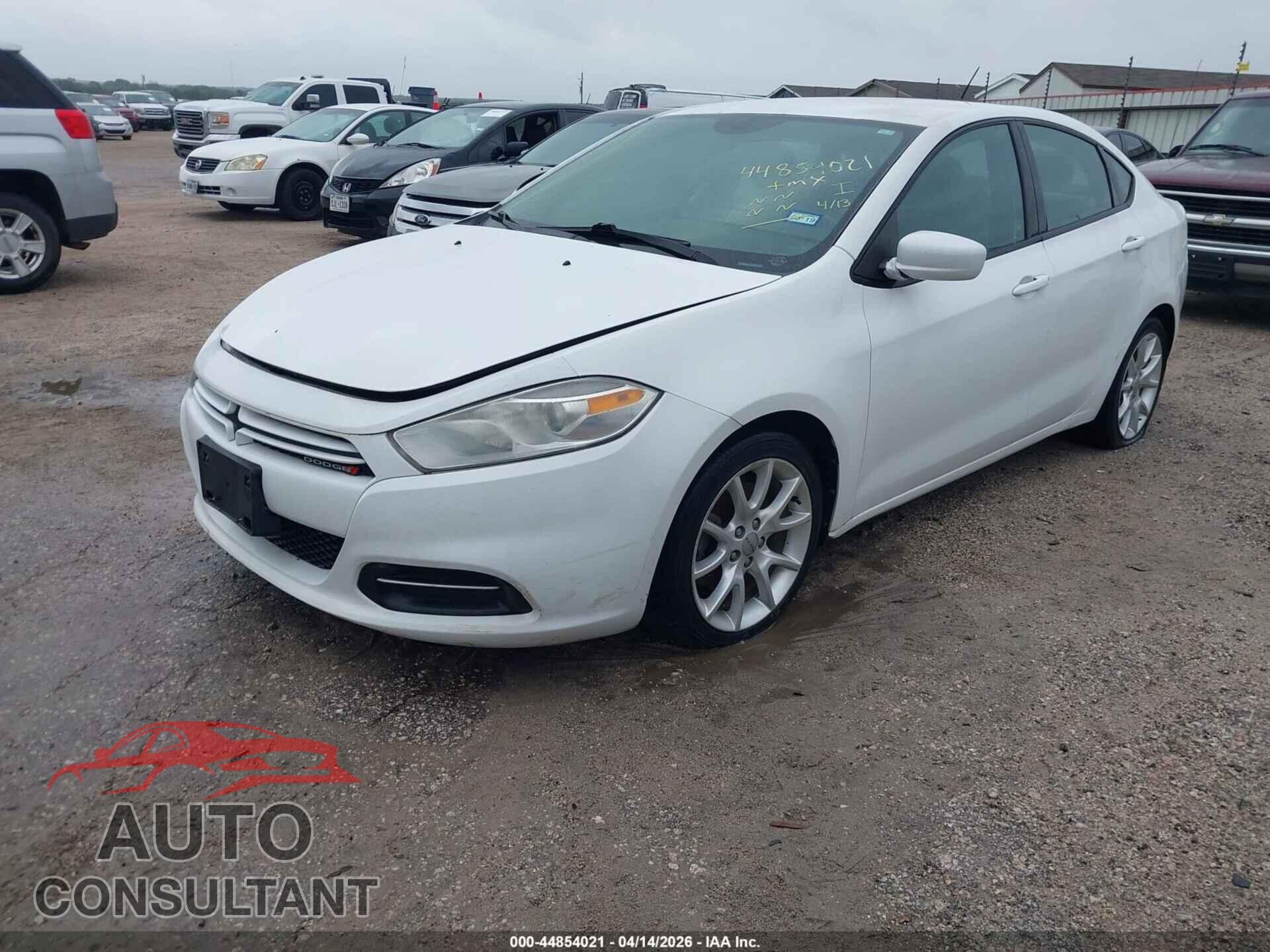 DODGE DART 2013 - 1C3CDFBA1DD710120