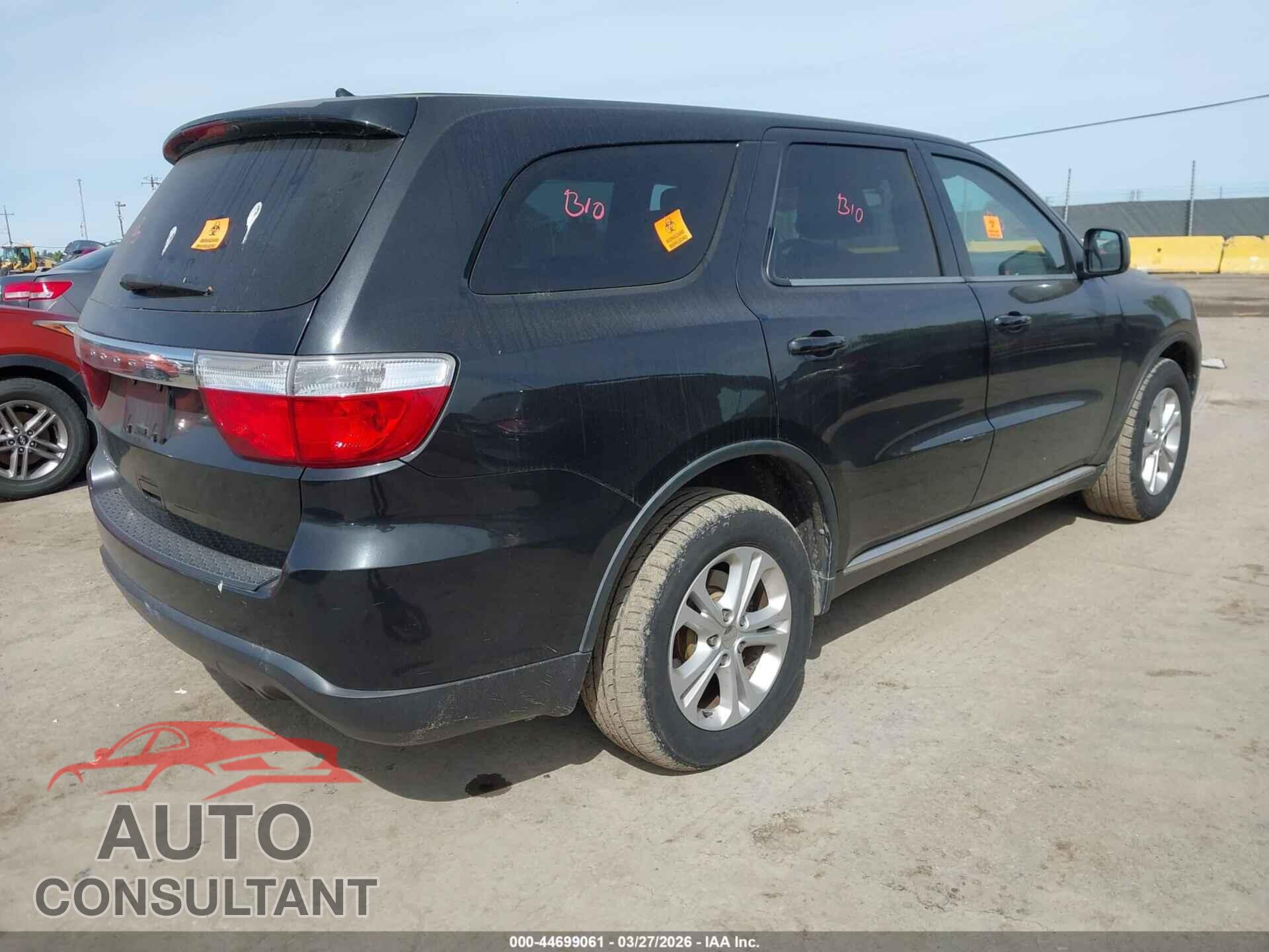 DODGE DURANGO 2013 - 1C4RDHAG8DC539766