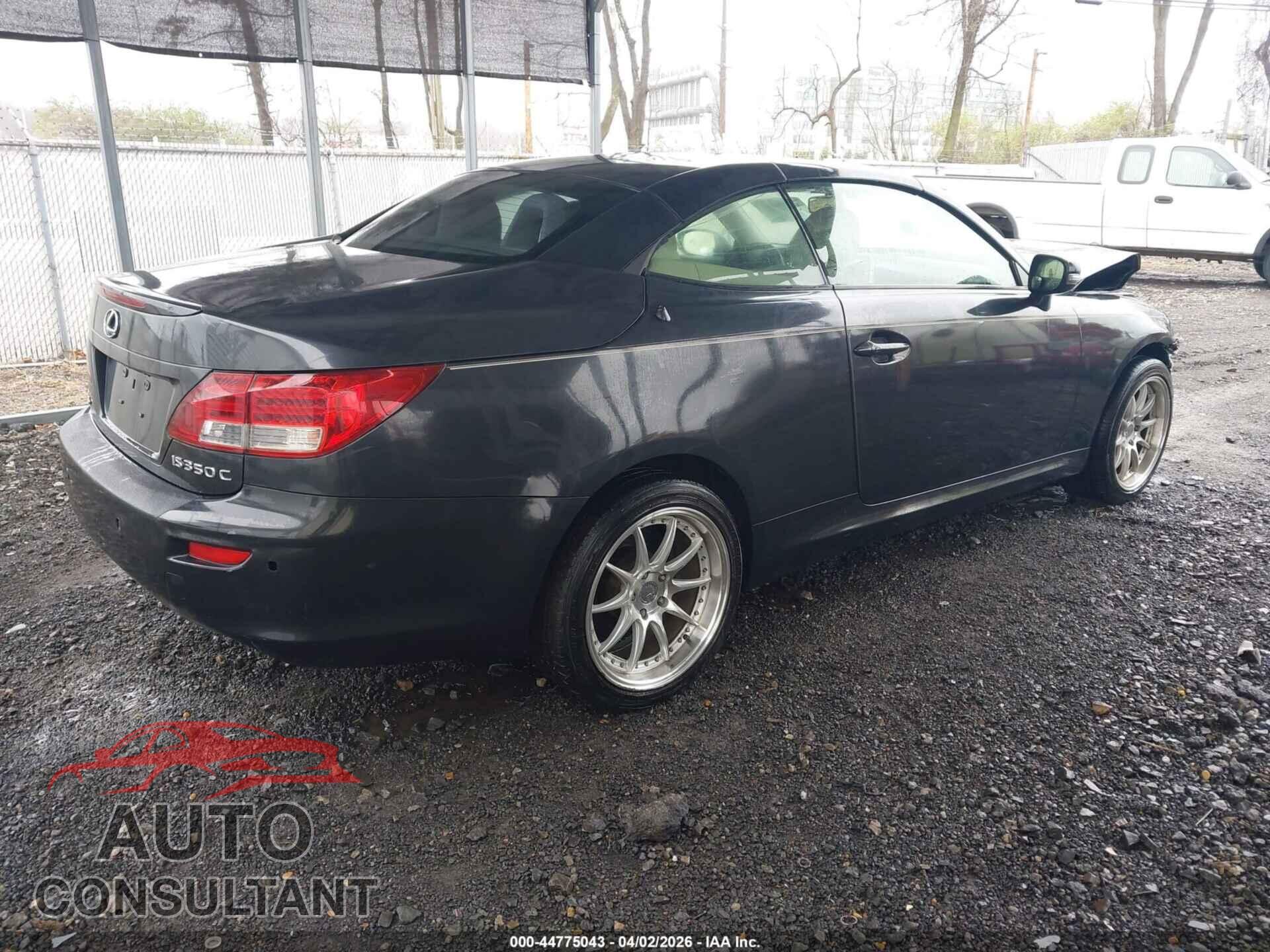 LEXUS IS 350C 2010 - JTHFE2C28A2504840