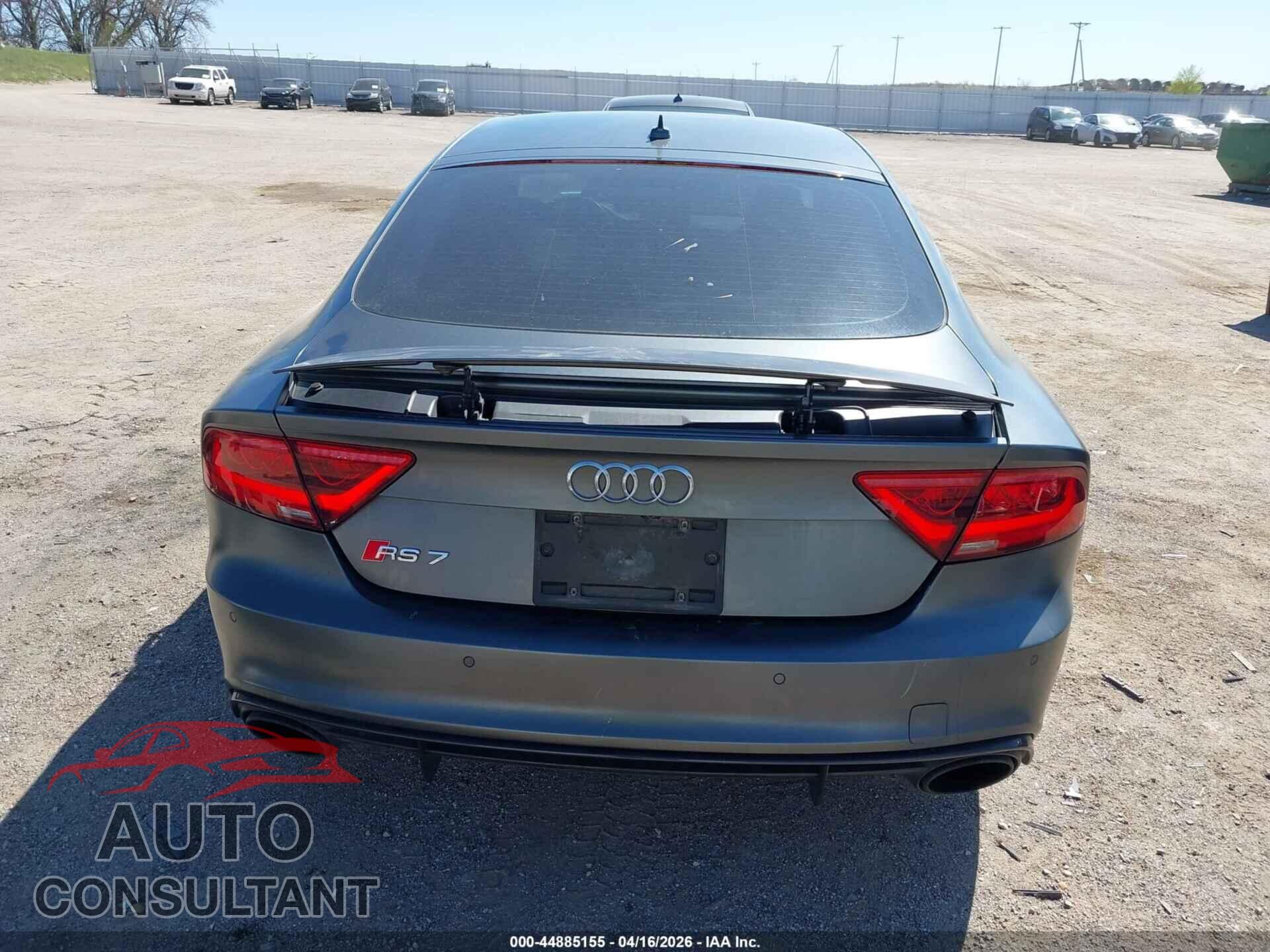 AUDI RS 7 2014 - WUAW2BFC7EN902711