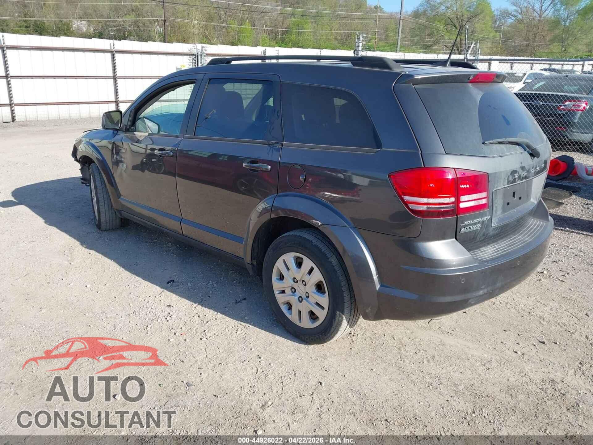 DODGE JOURNEY 2020 - 3C4PDCAB7LT237600