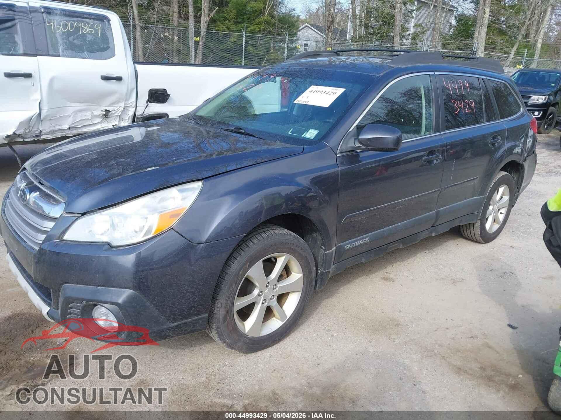 SUBARU OUTBACK 2013 - 4S4BRBKC2D3214943