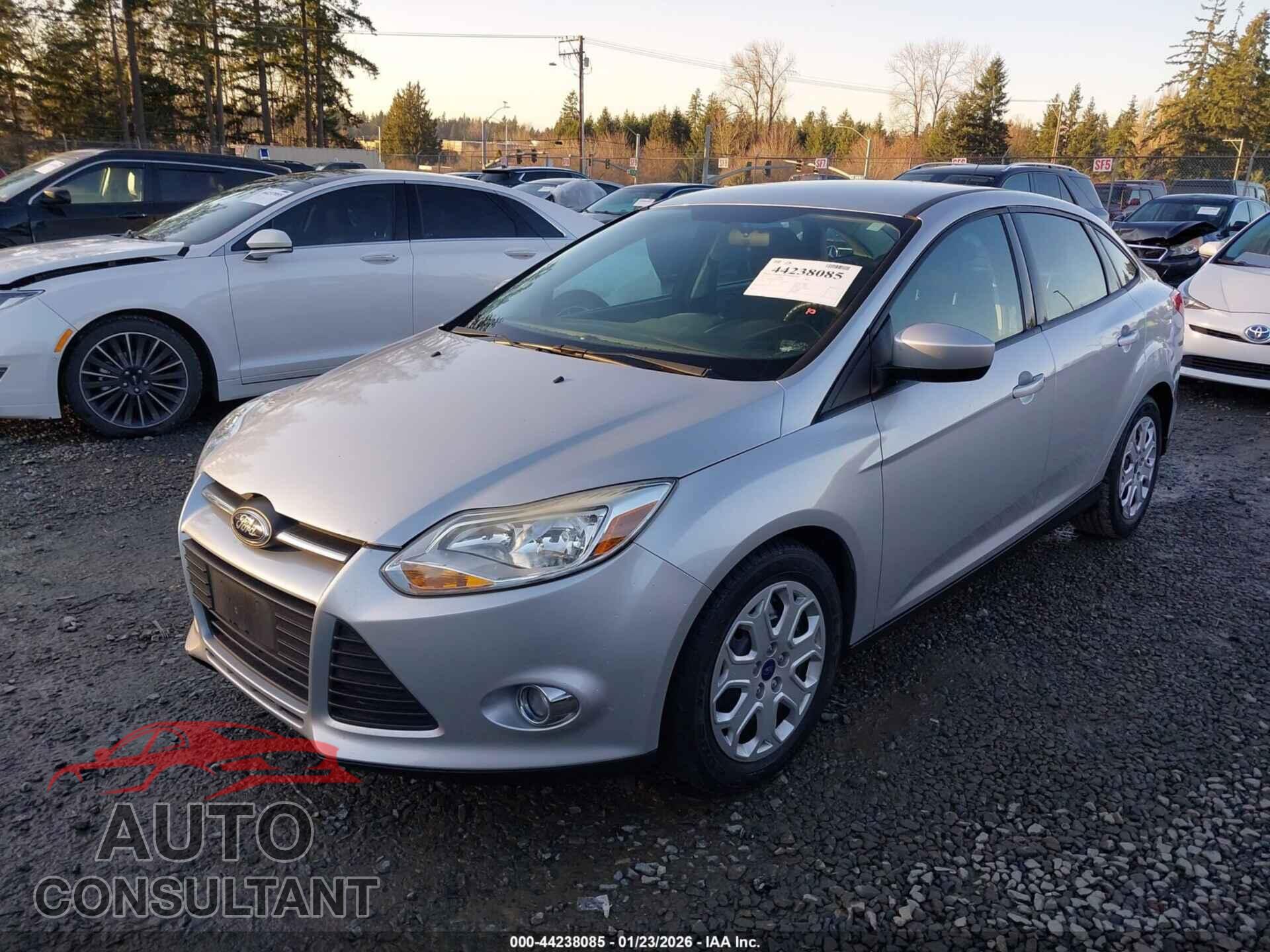 FORD FOCUS 2012 - 1FAHP3F2XCL420902