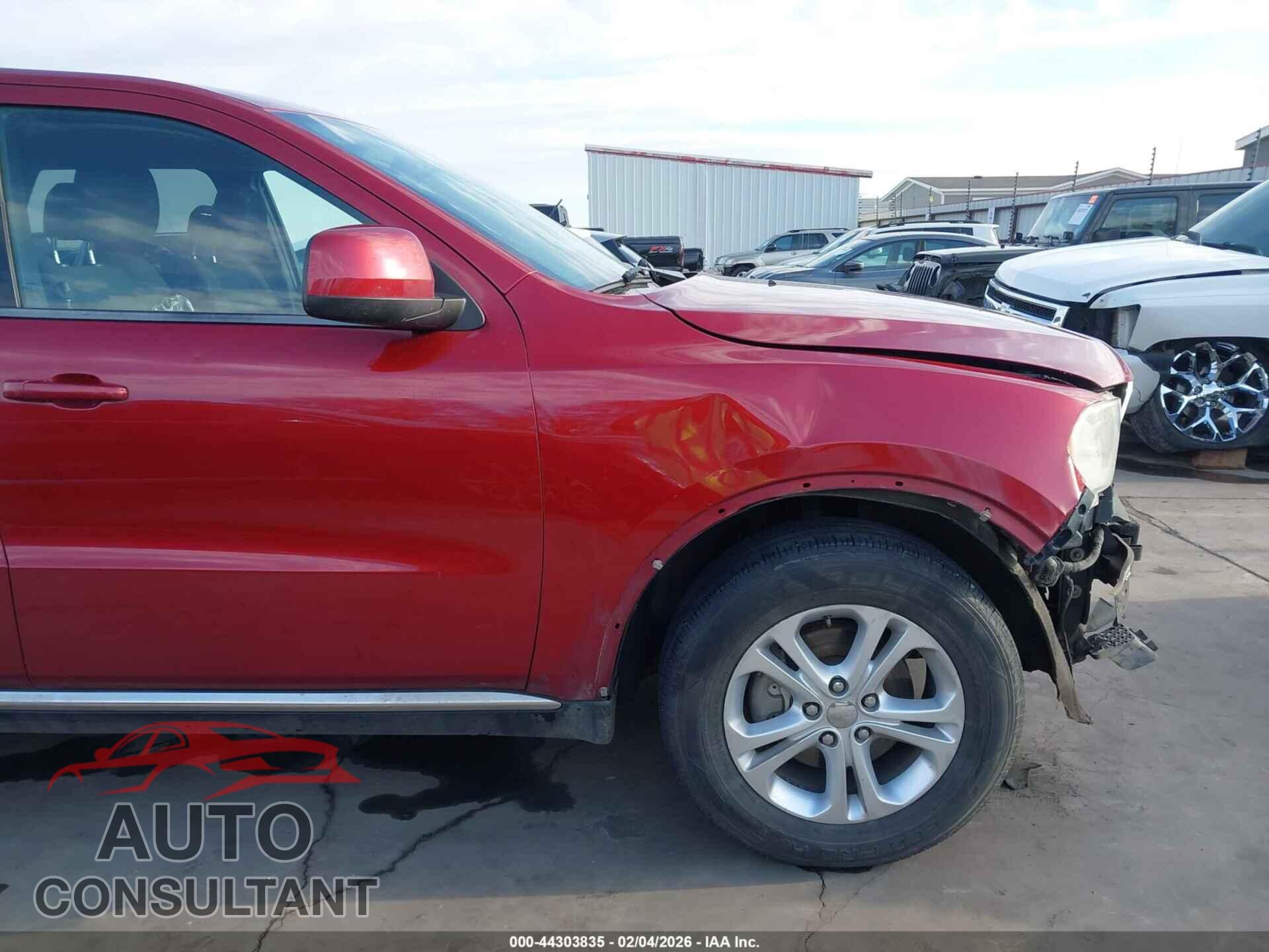 DODGE DURANGO 2013 - 1C4RDHAGXDC676255