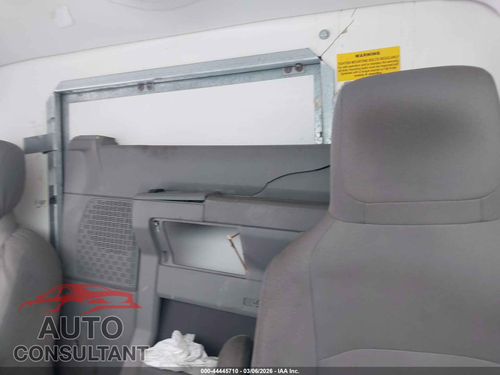FORD E-350 CUTAWAY 2016 - 1FDWE3FL9GDC02459