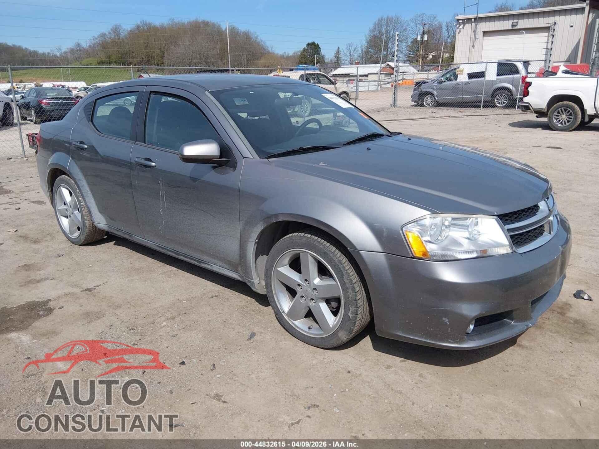 DODGE AVENGER 2013 - 1C3CDZCB2DN594560