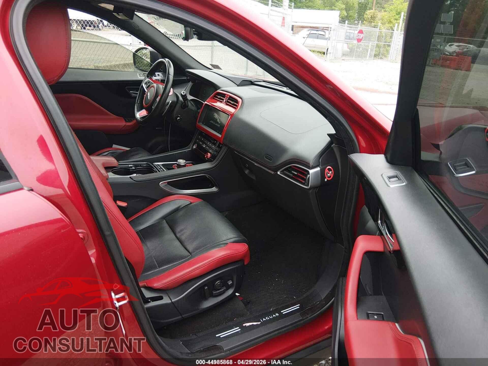 JAGUAR F-PACE 2017 - SADCM2BV4HA097364