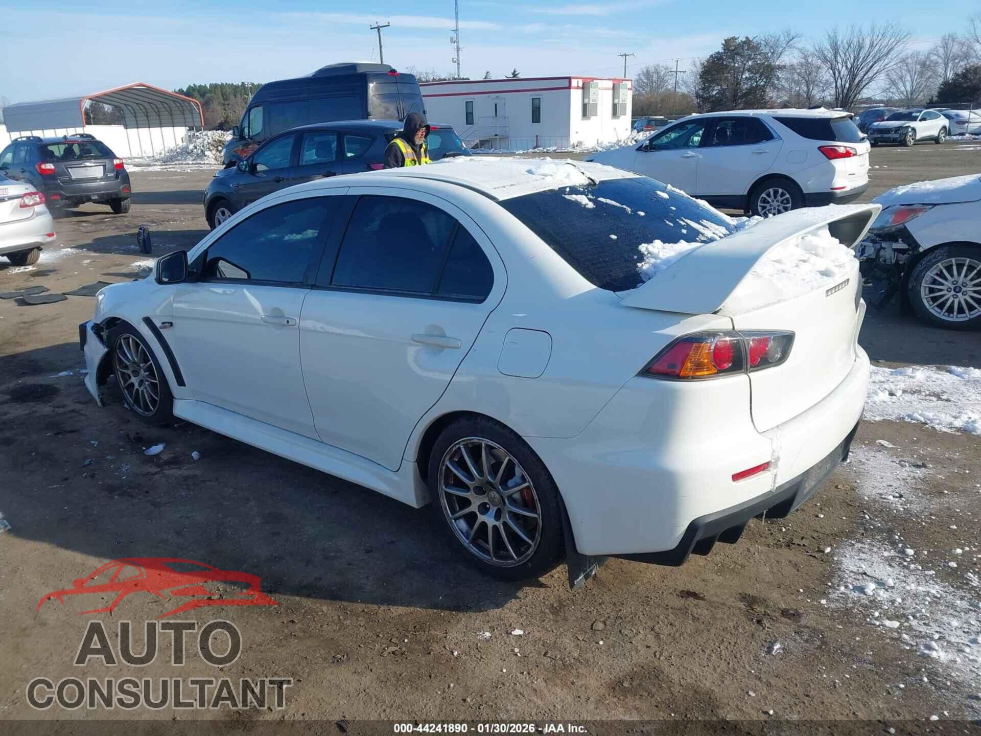 MITSUBISHI LANCER EVOLUTION 2011 - JA32W8FV7BU014397