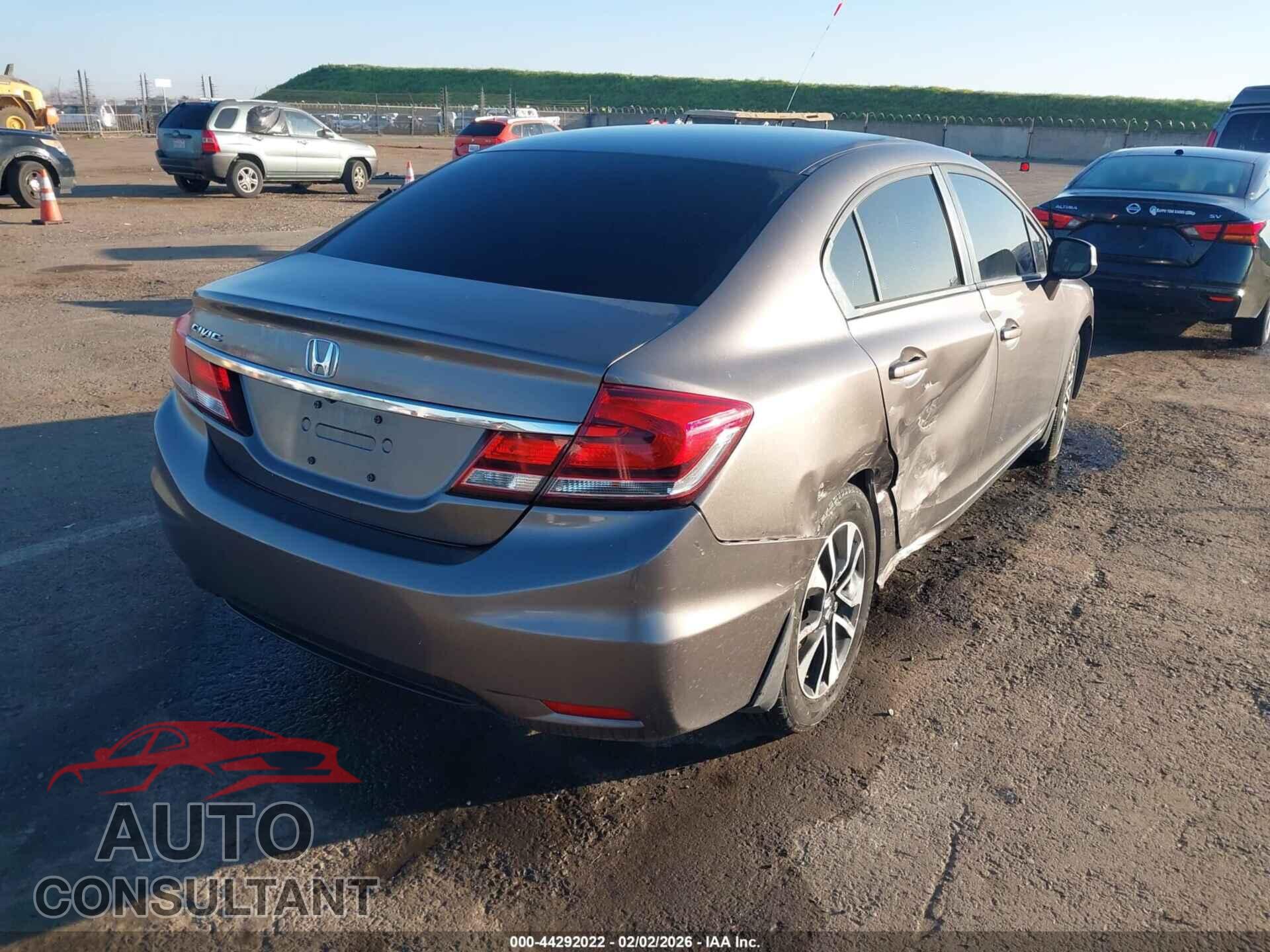 HONDA CIVIC 2013 - 19XFB2F87DE256100
