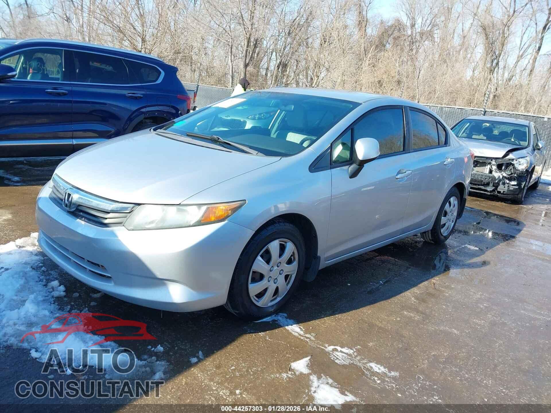 HONDA CIVIC 2012 - 19XFB2F57CE310340