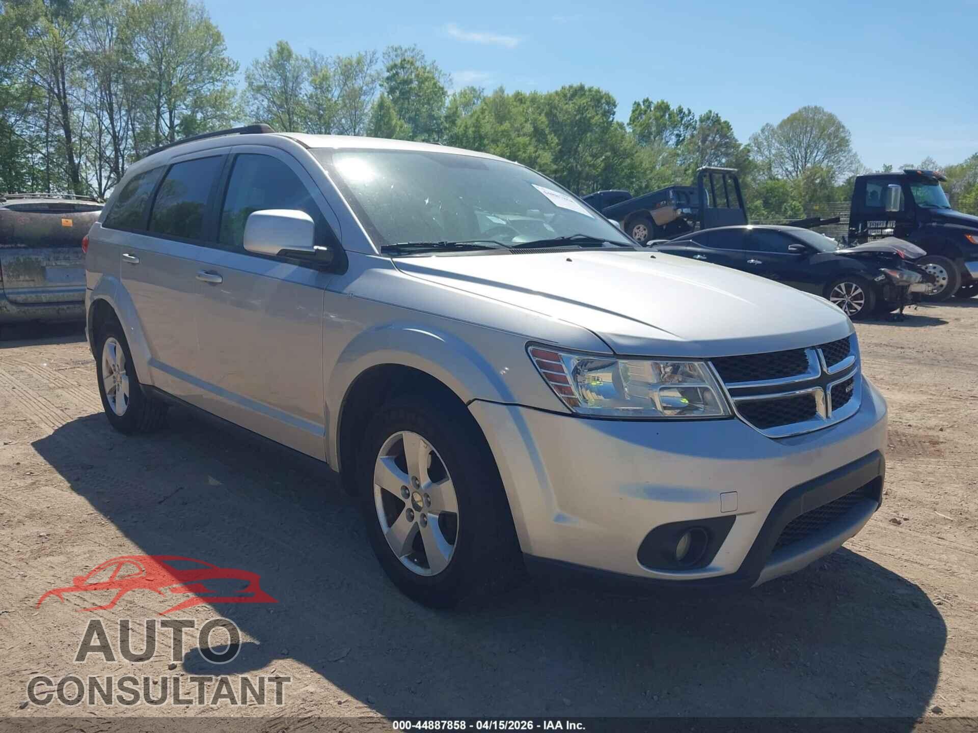 DODGE JOURNEY 2012 - 3C4PDCBG6CT206963