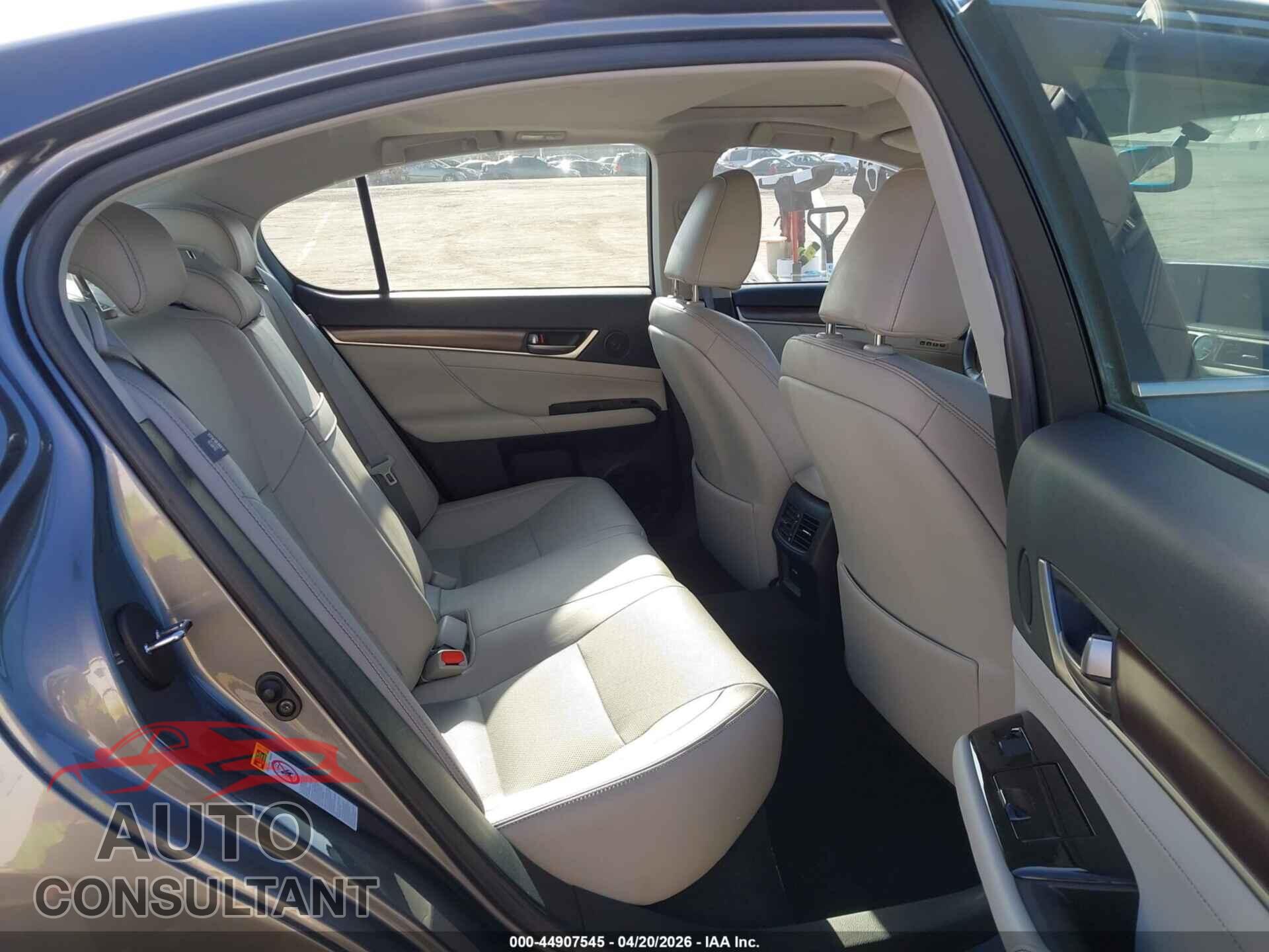 LEXUS GS 350 2015 - JTHBE1BL3FA012314