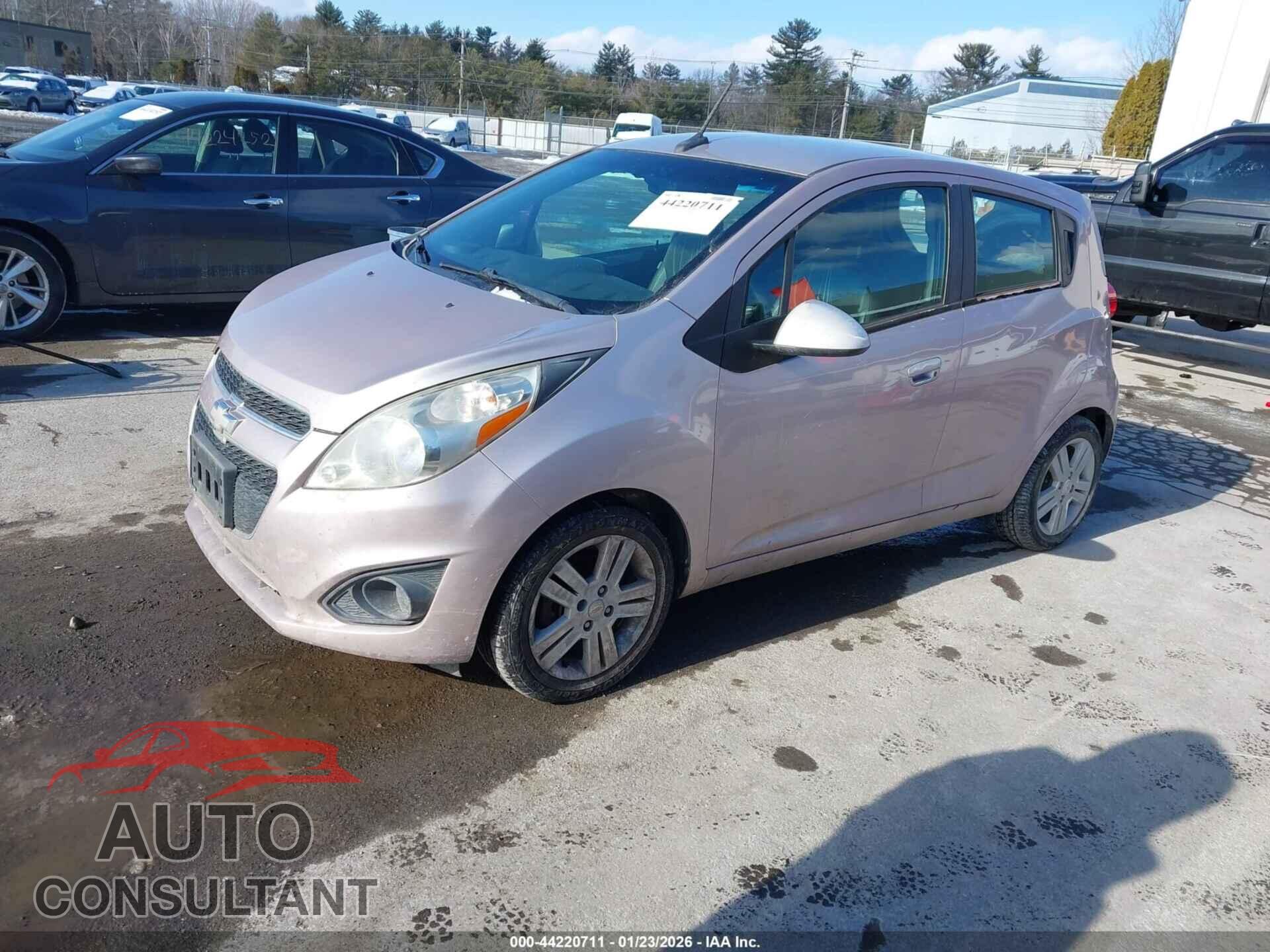 CHEVROLET SPARK 2013 - KL8CB6S92DC555146