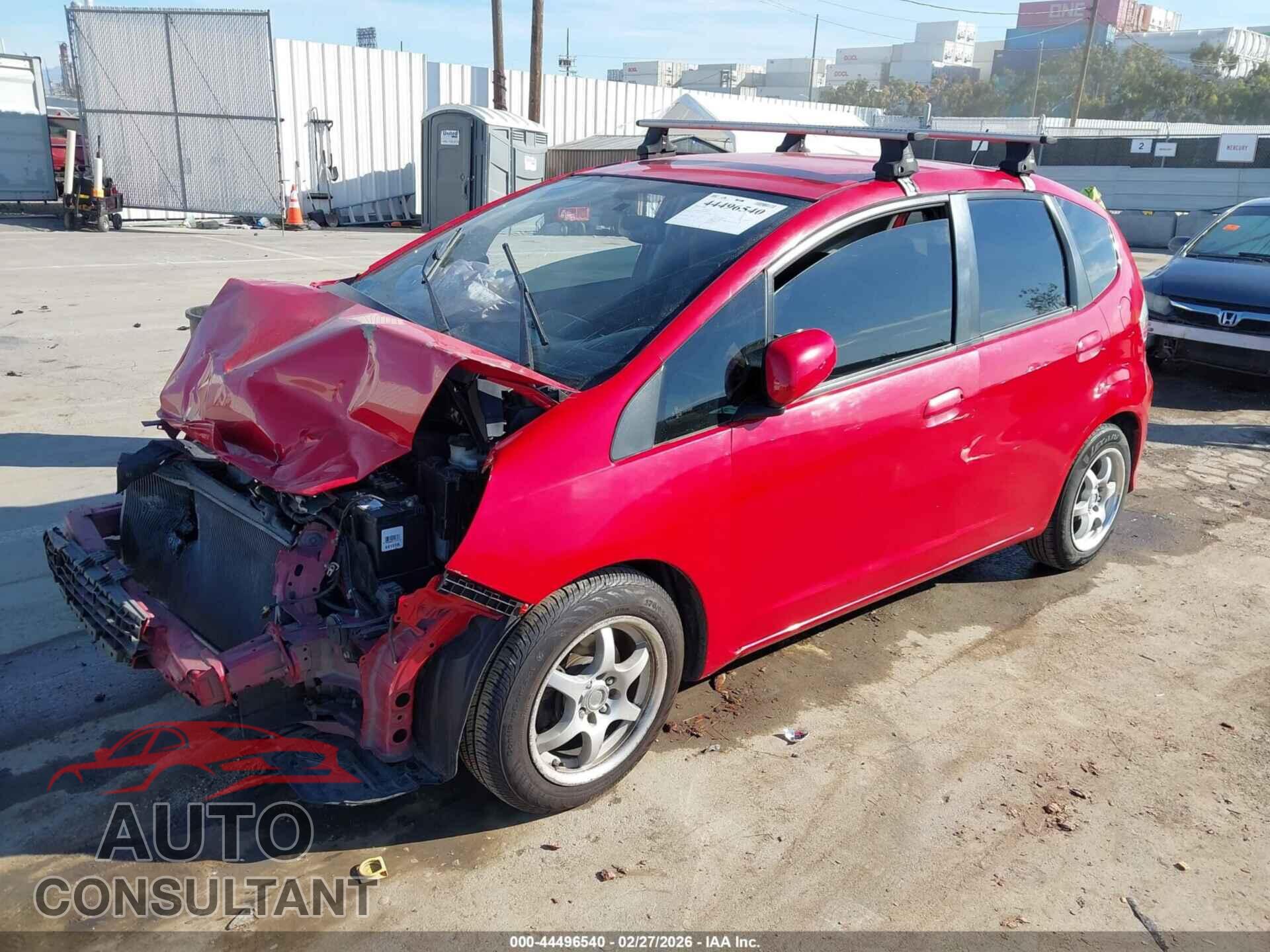 HONDA FIT 2013 - JHMGE8H37DC004885