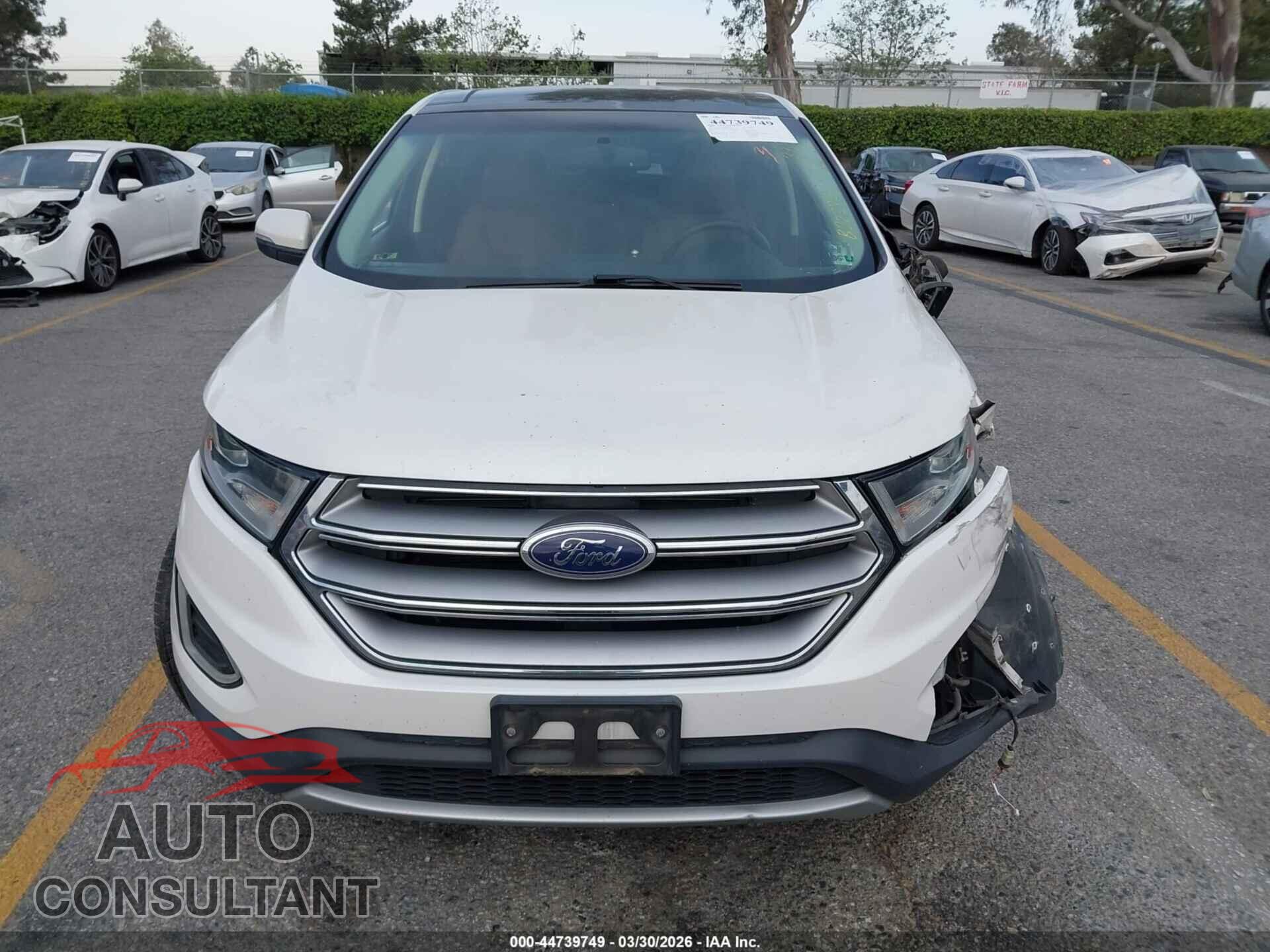 FORD EDGE 2015 - 2FMTK3K90FBB32392