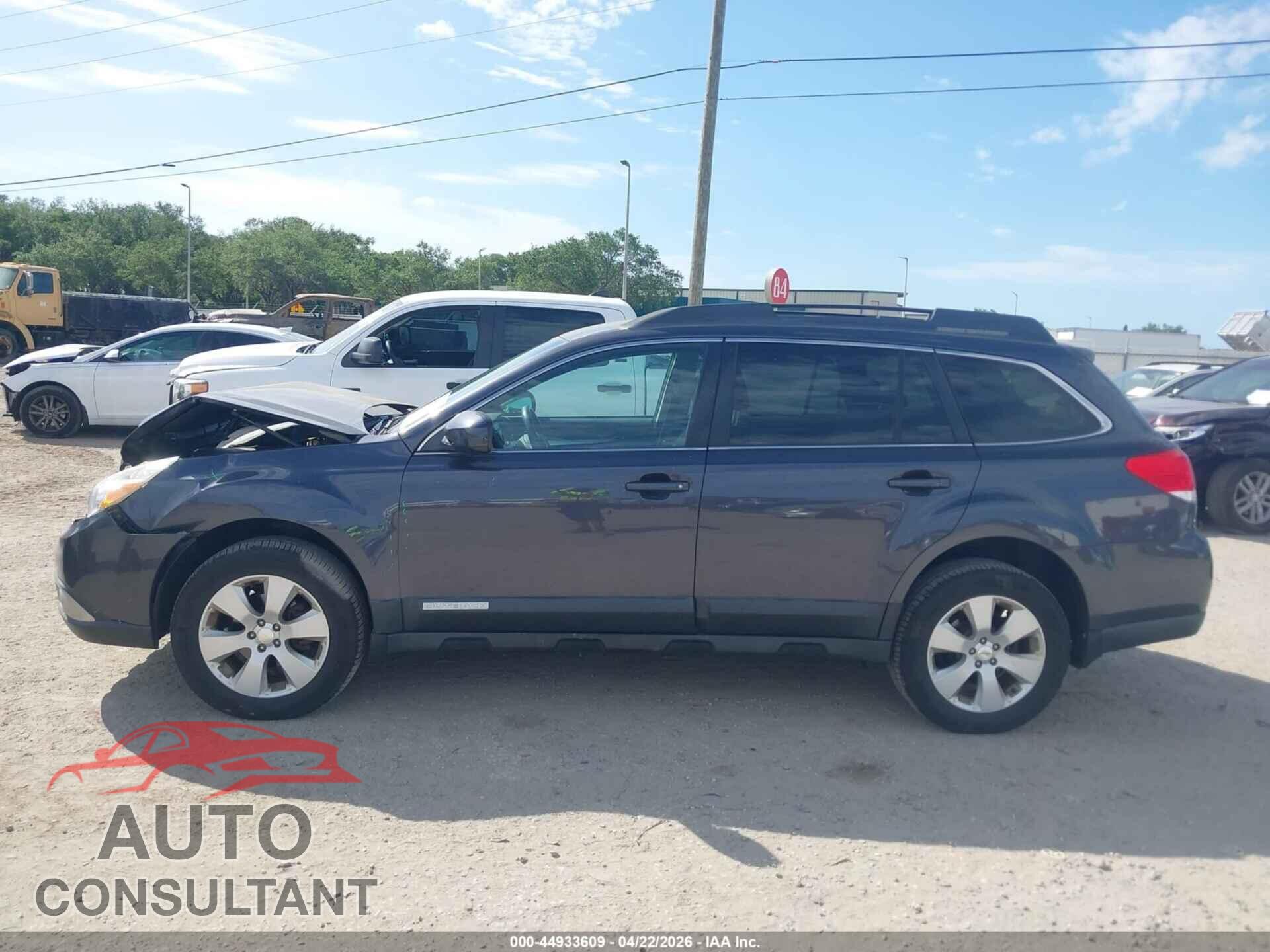 SUBARU OUTBACK 2012 - 4S4BRCCCXC3281888