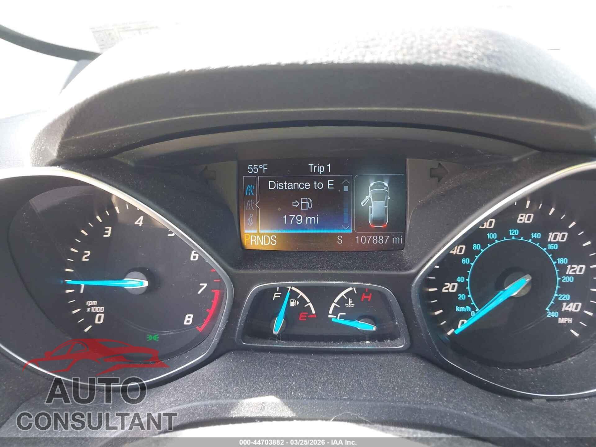 FORD ESCAPE 2014 - 1FMCU9G94EUD42511