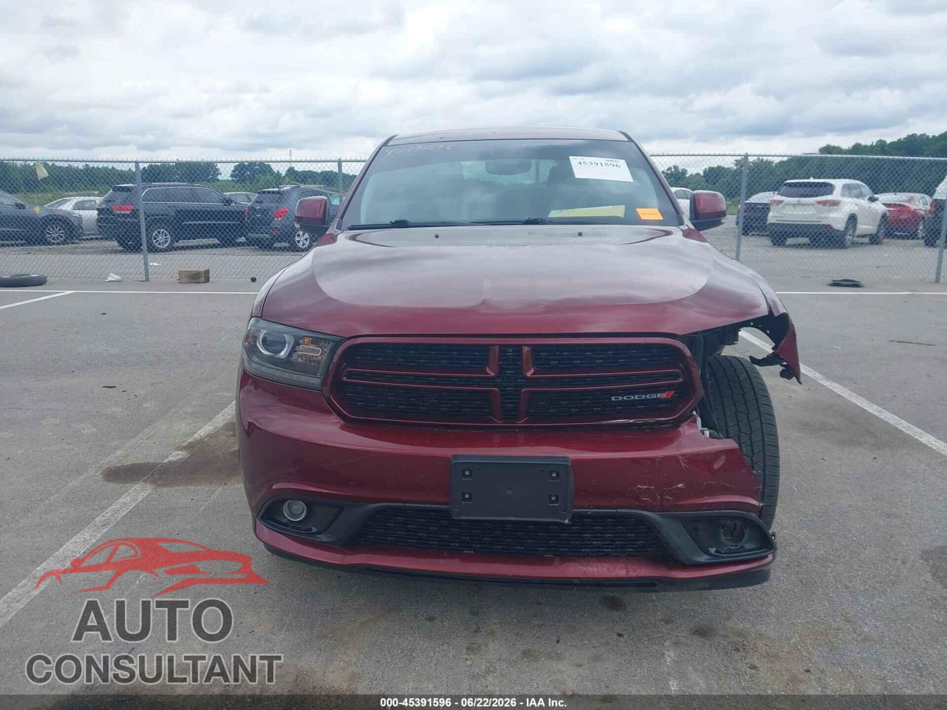DODGE DURANGO 2017 - 1C4RDJDG7HC870427