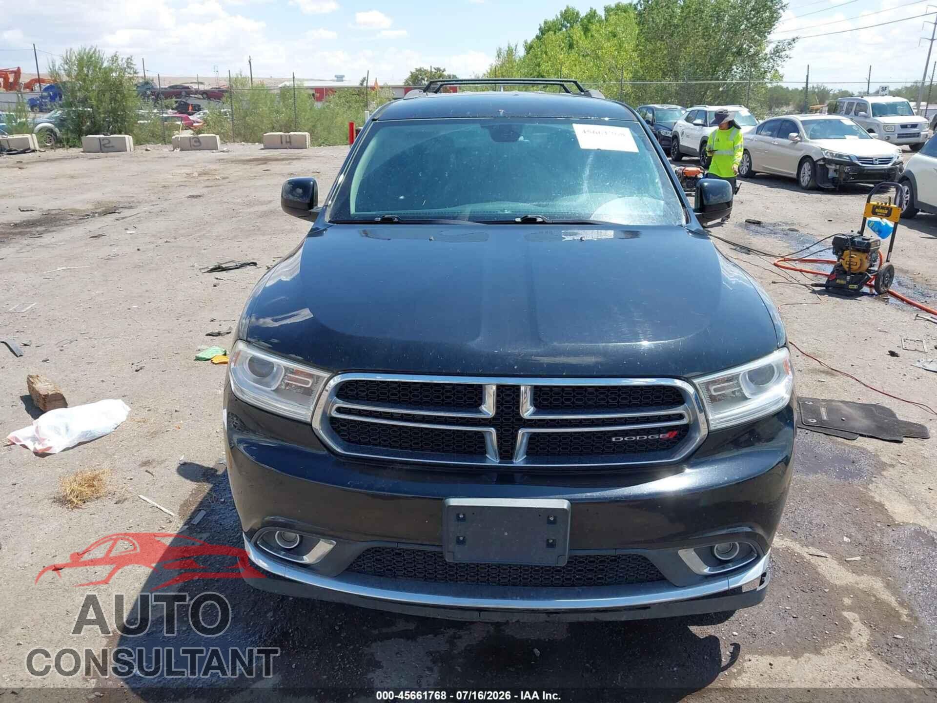 DODGE DURANGO 2017 - 1C4RDJAG9HC725958