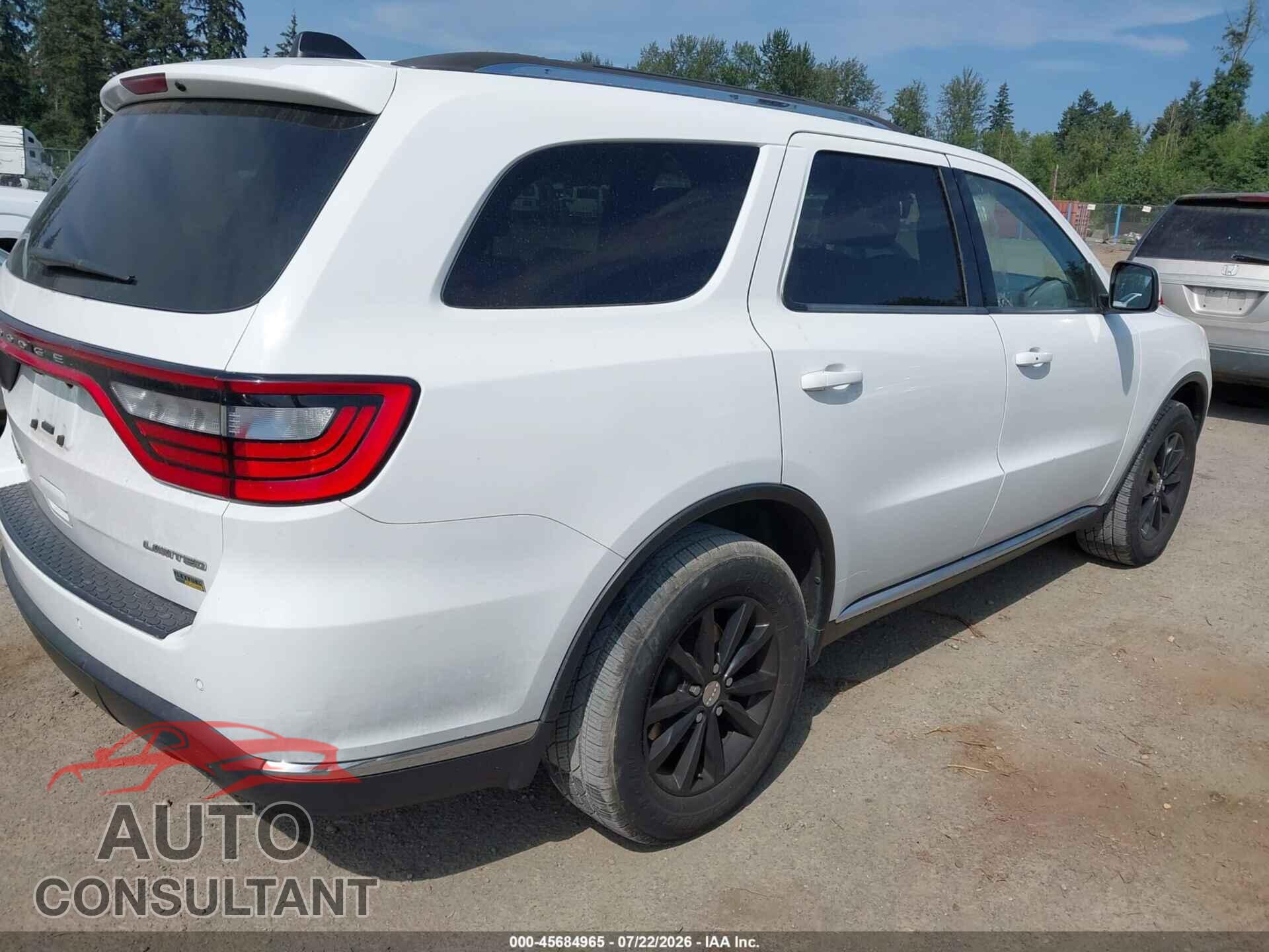 DODGE DURANGO 2015 - 1C4RDJDG8FC837241