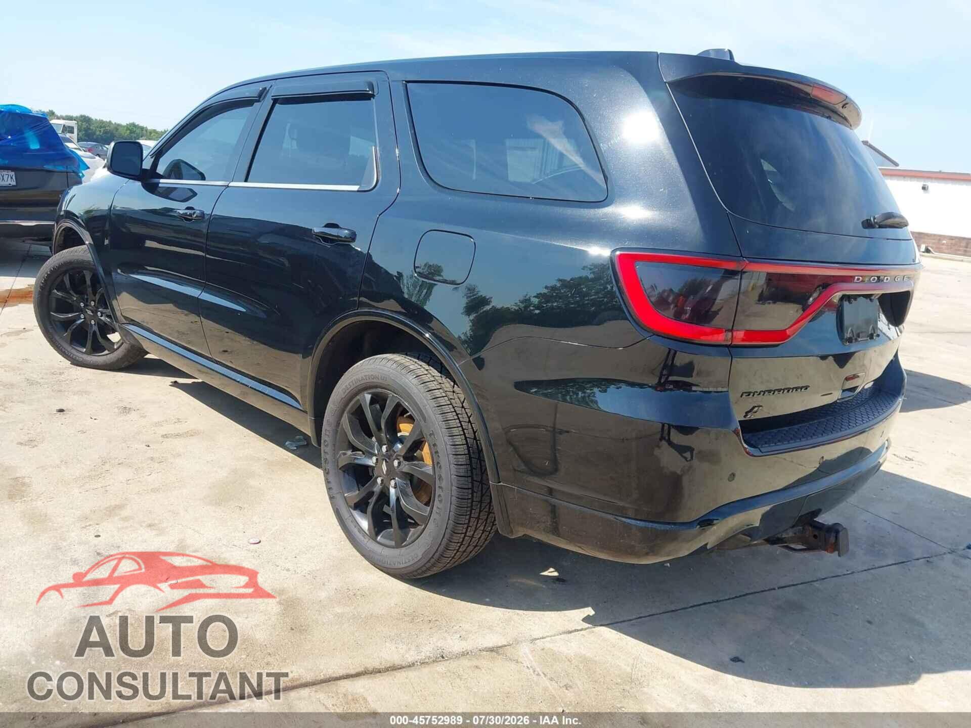 DODGE DURANGO 2019 - 1C4RDJDG9KC598079